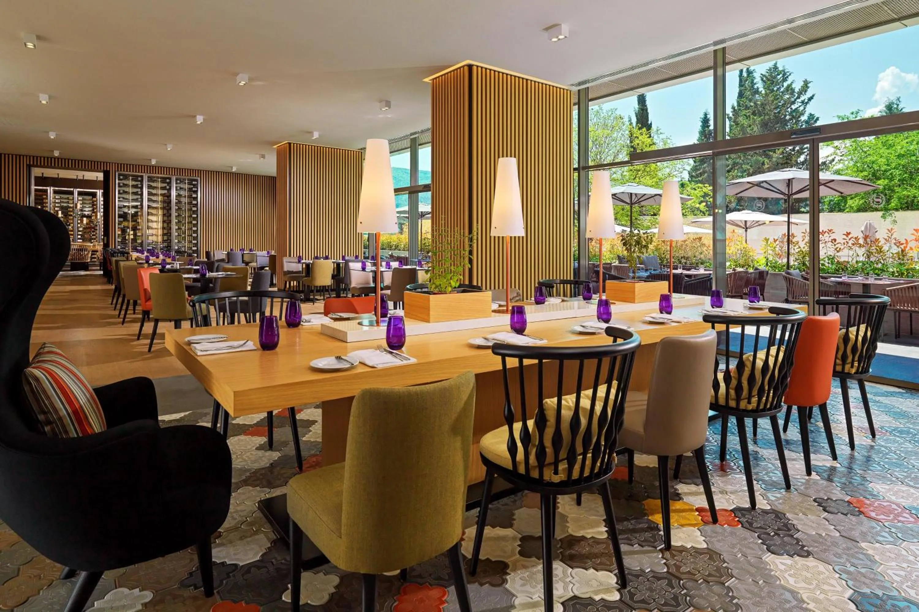 Restaurant/places to eat in Sheraton Grand Tbilisi Metechi Palace