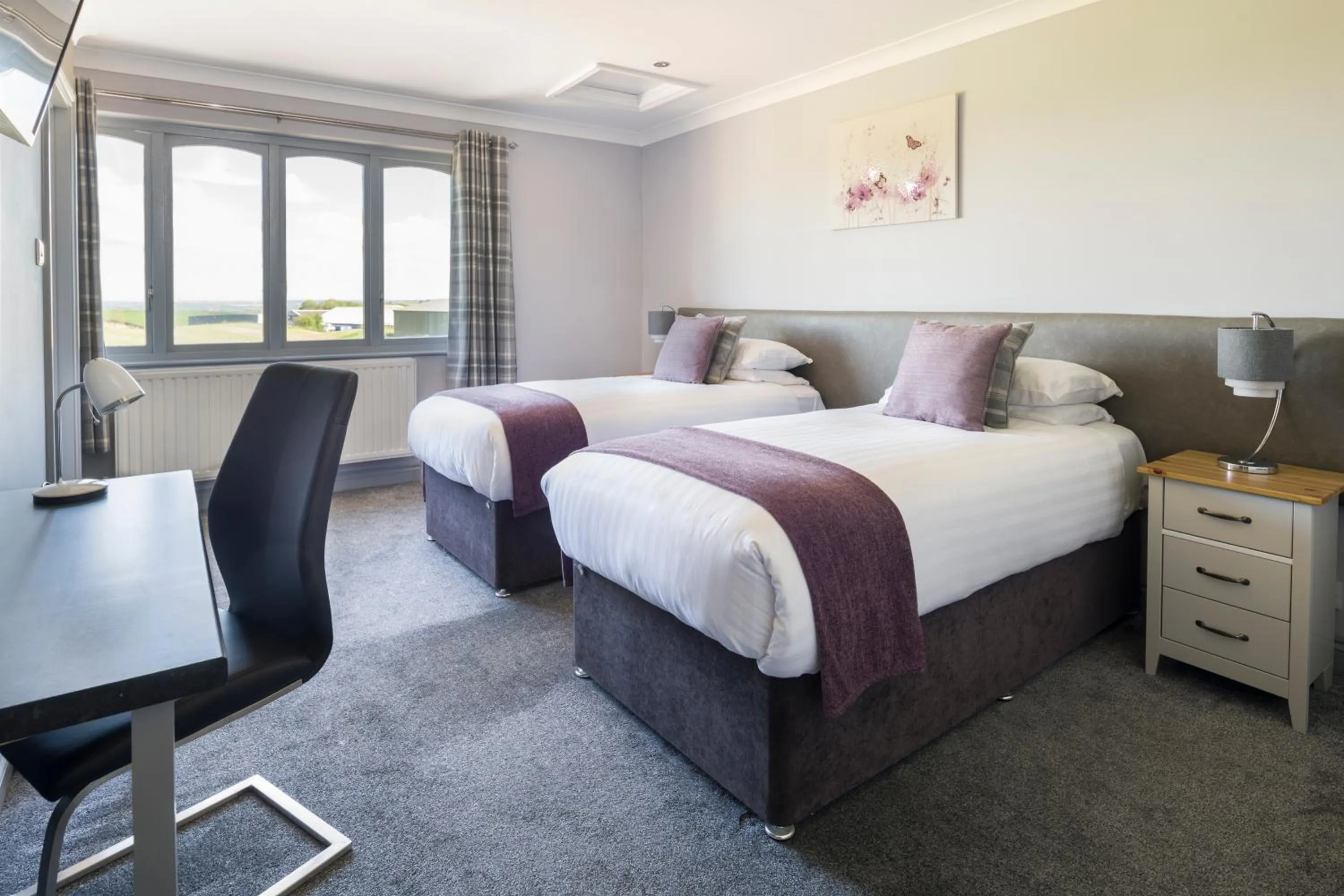 Bedroom, Bed in Trethorne Hotel & Golf Club