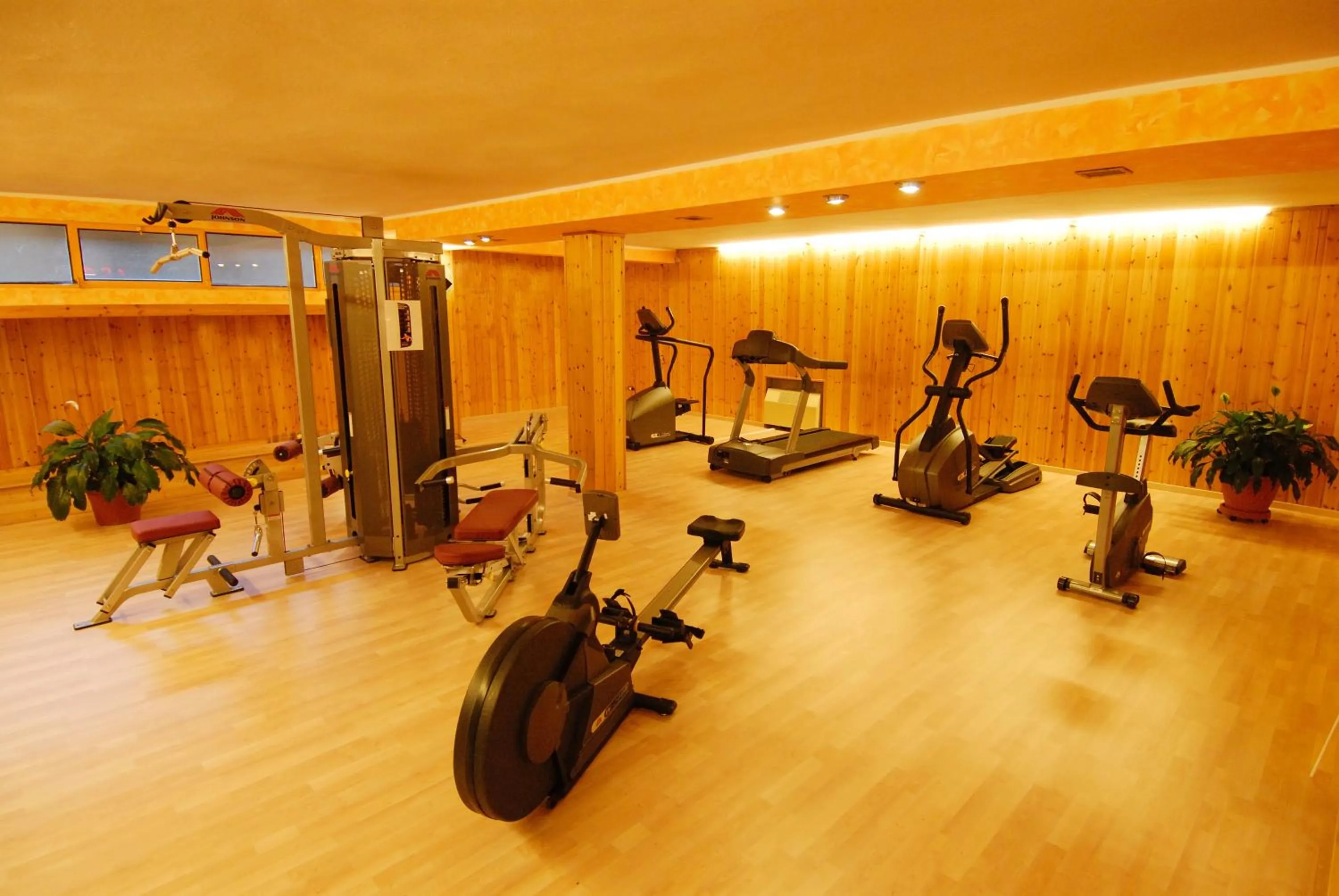 Fitness centre/facilities in Hotel La Pergola