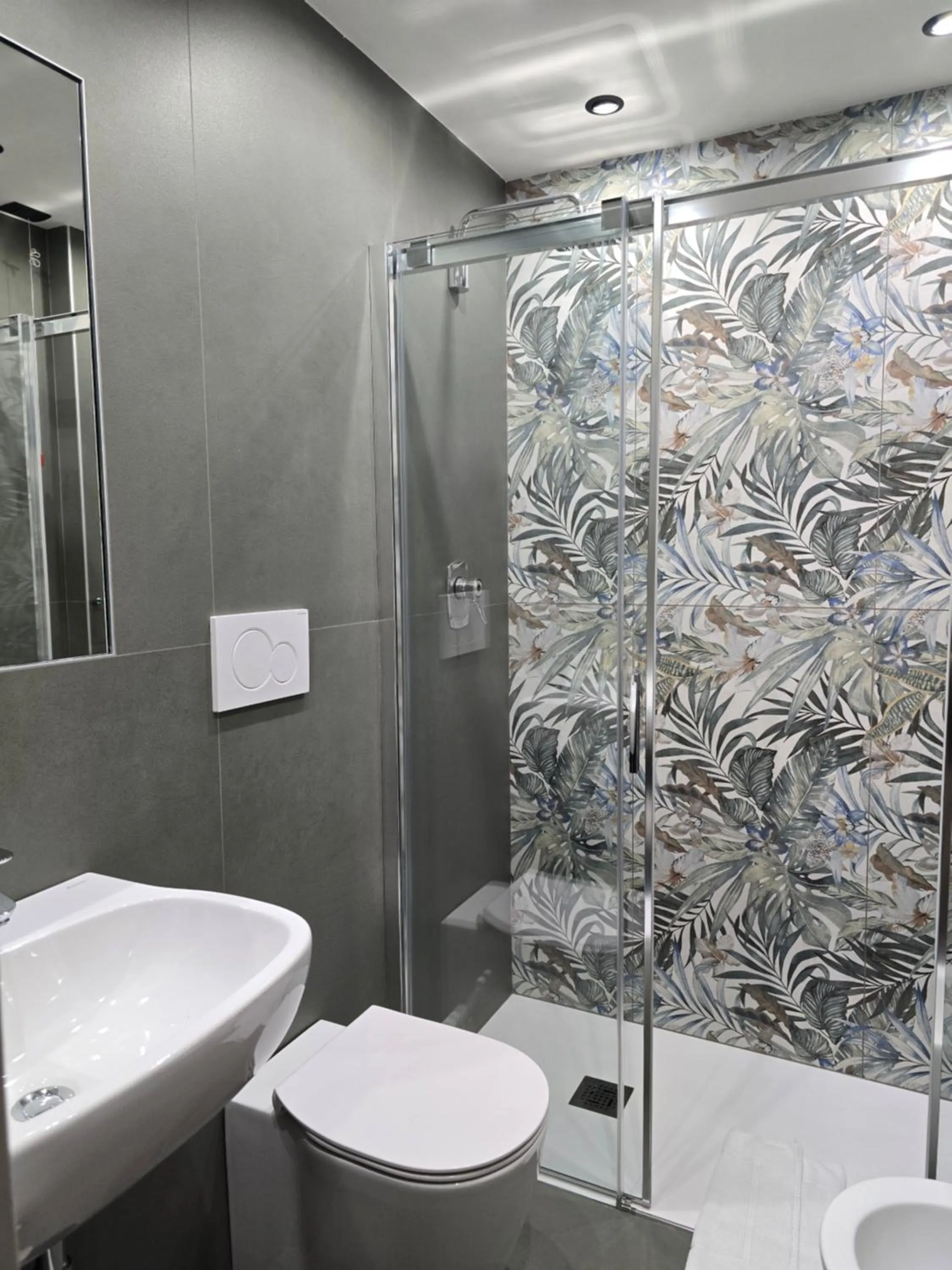 Shower in Hotel La Pergola