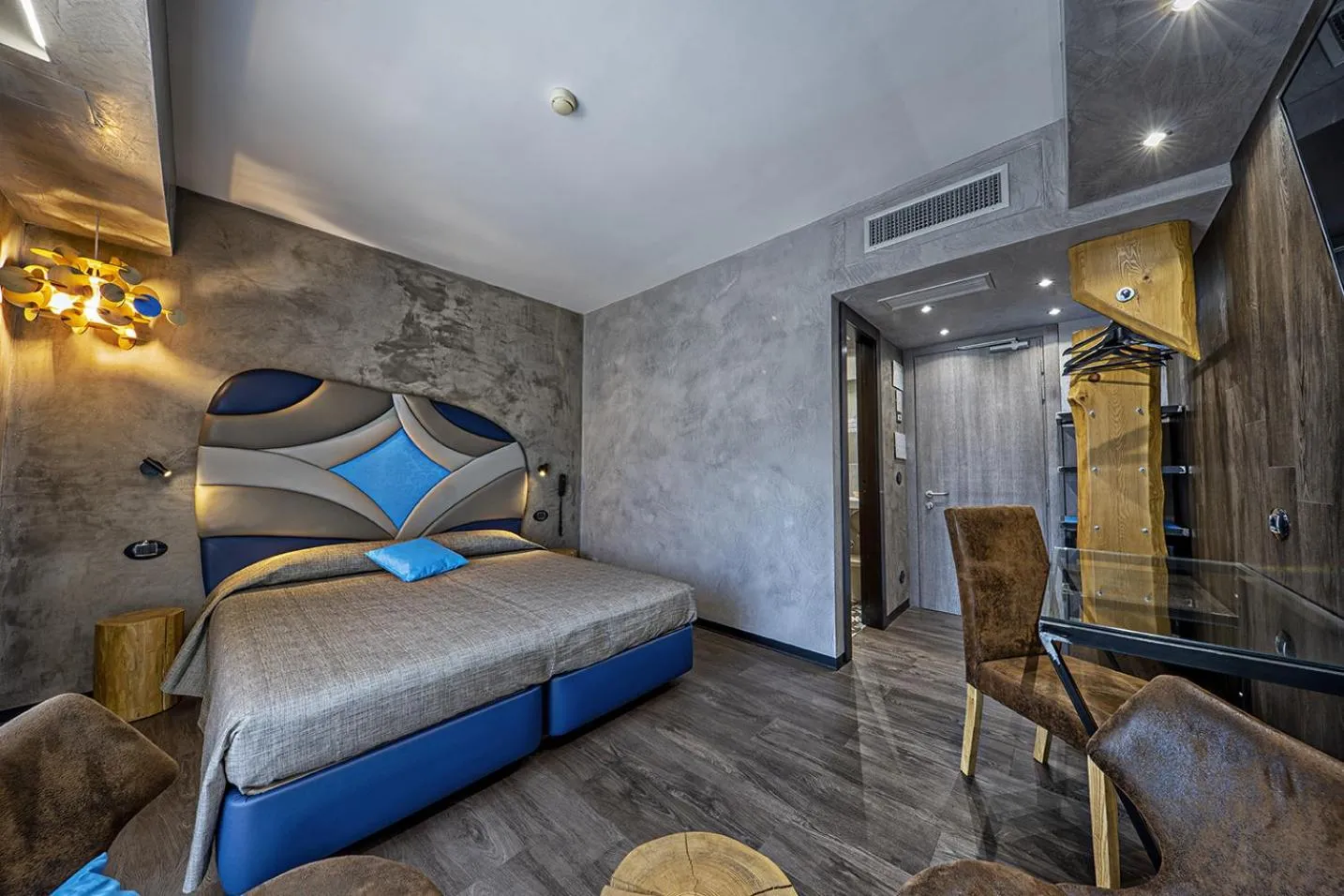 Bed in Hotel La Pergola