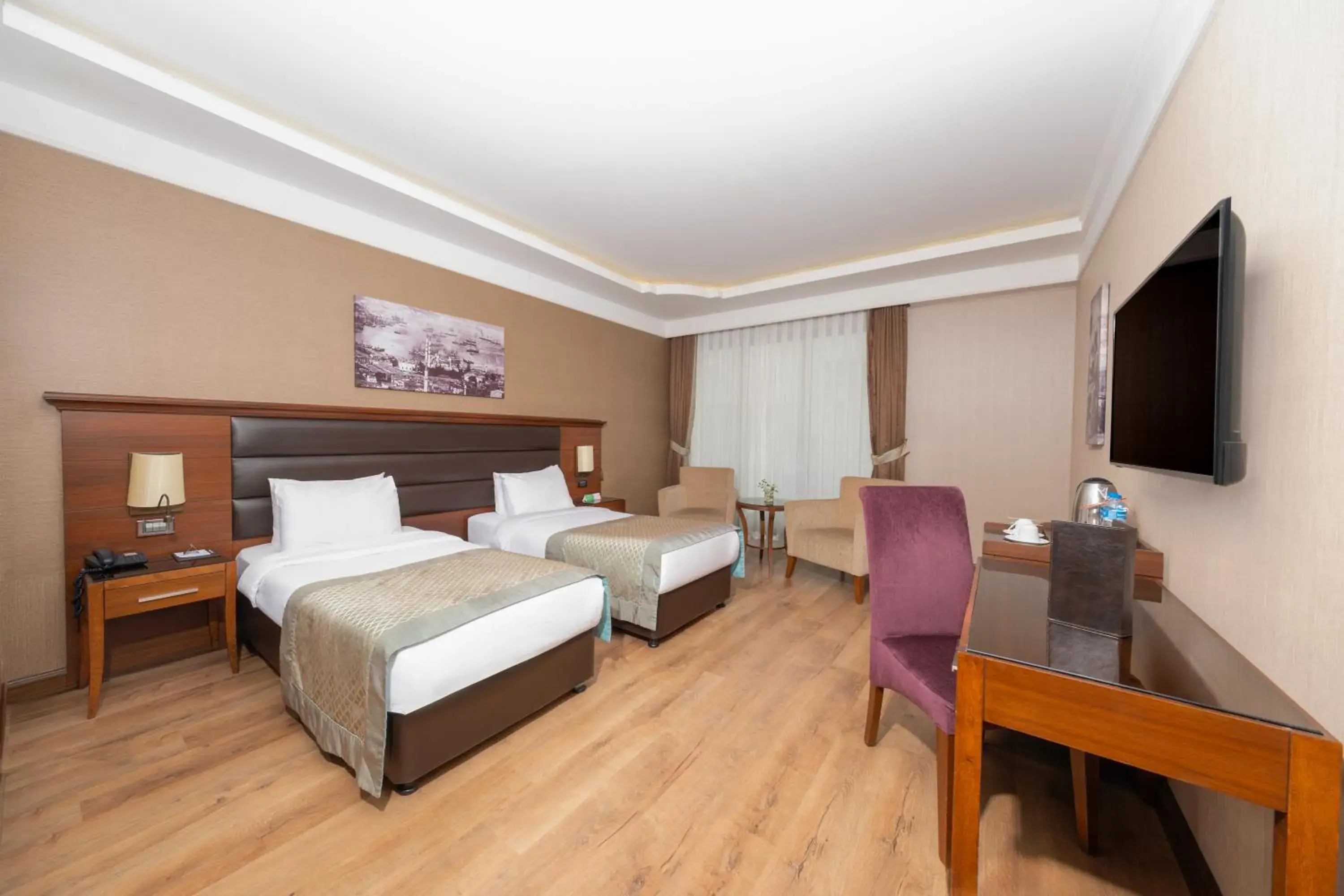 Superior Twin Room in Grand Makel Hotel Topkapi Superior Twin Room in Grand Makel Hotel Topkapi