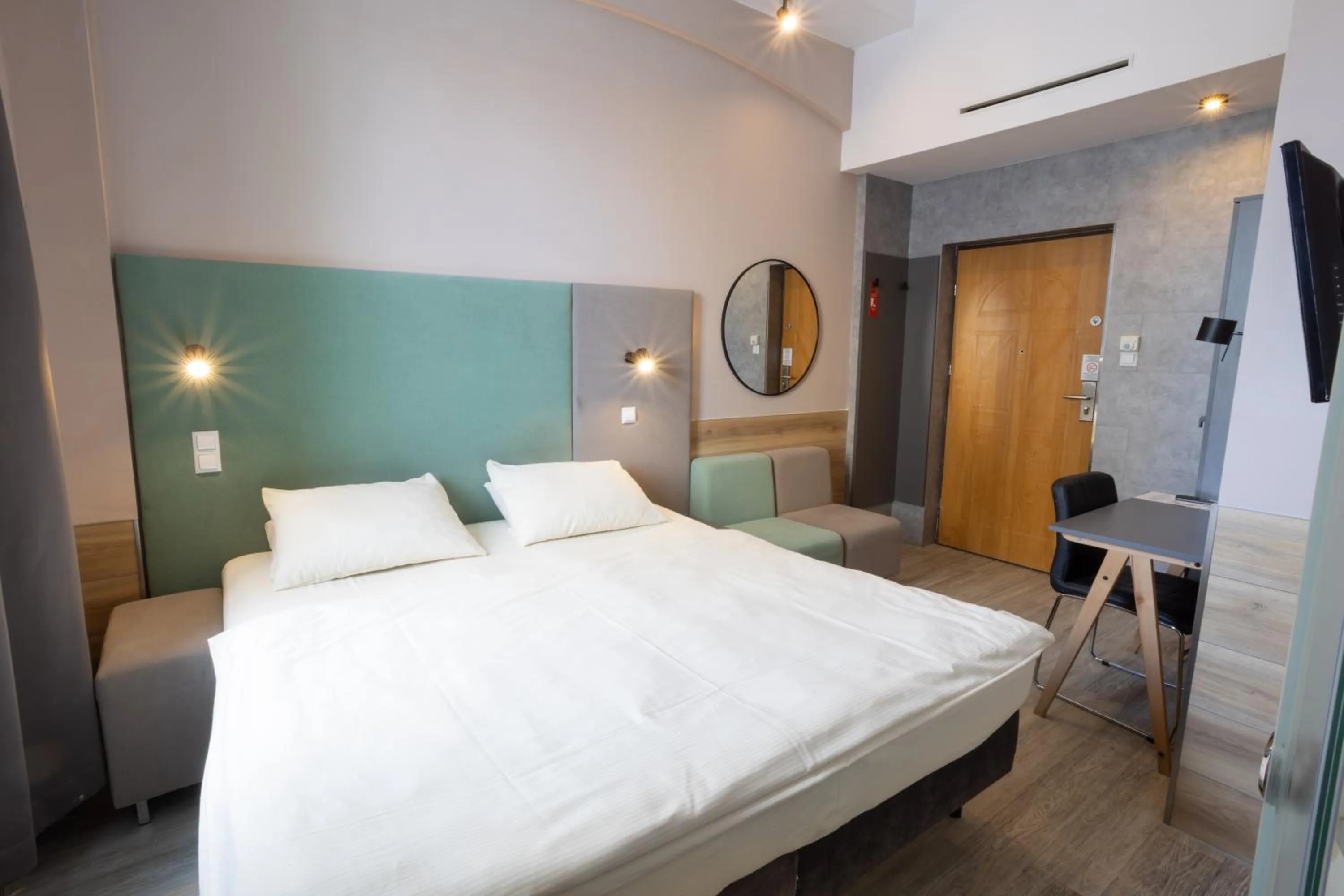 Bed in Hotel Kaliski