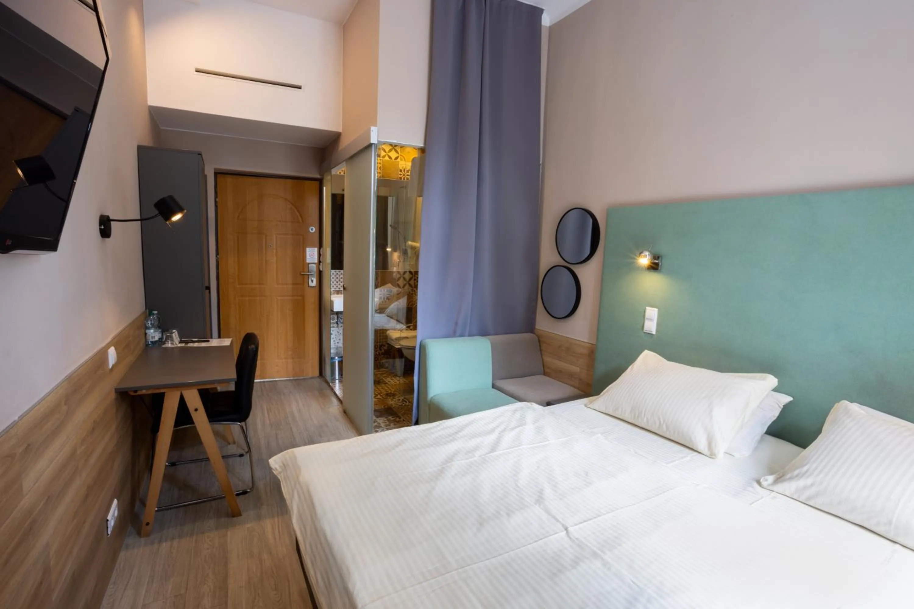 Bed in Hotel Kaliski