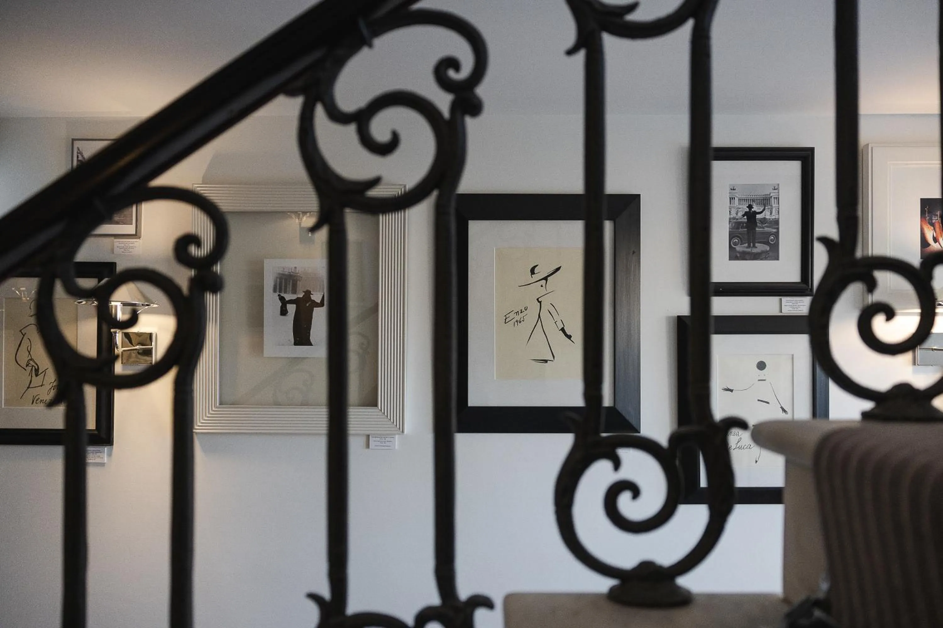 Decorative detail in Portrait Roma - Lungarno Collection