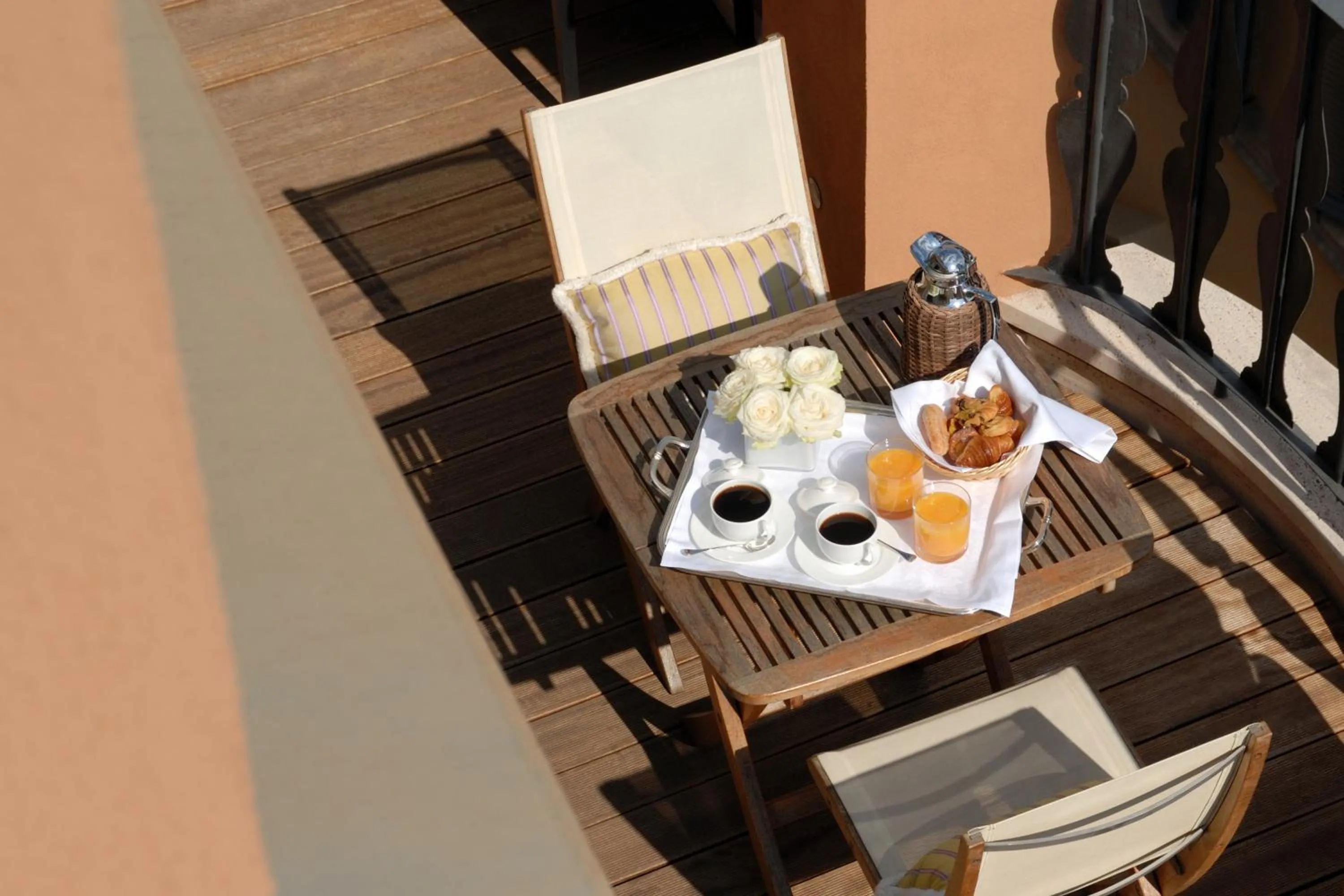 Balcony/Terrace in Portrait Roma - Lungarno Collection
