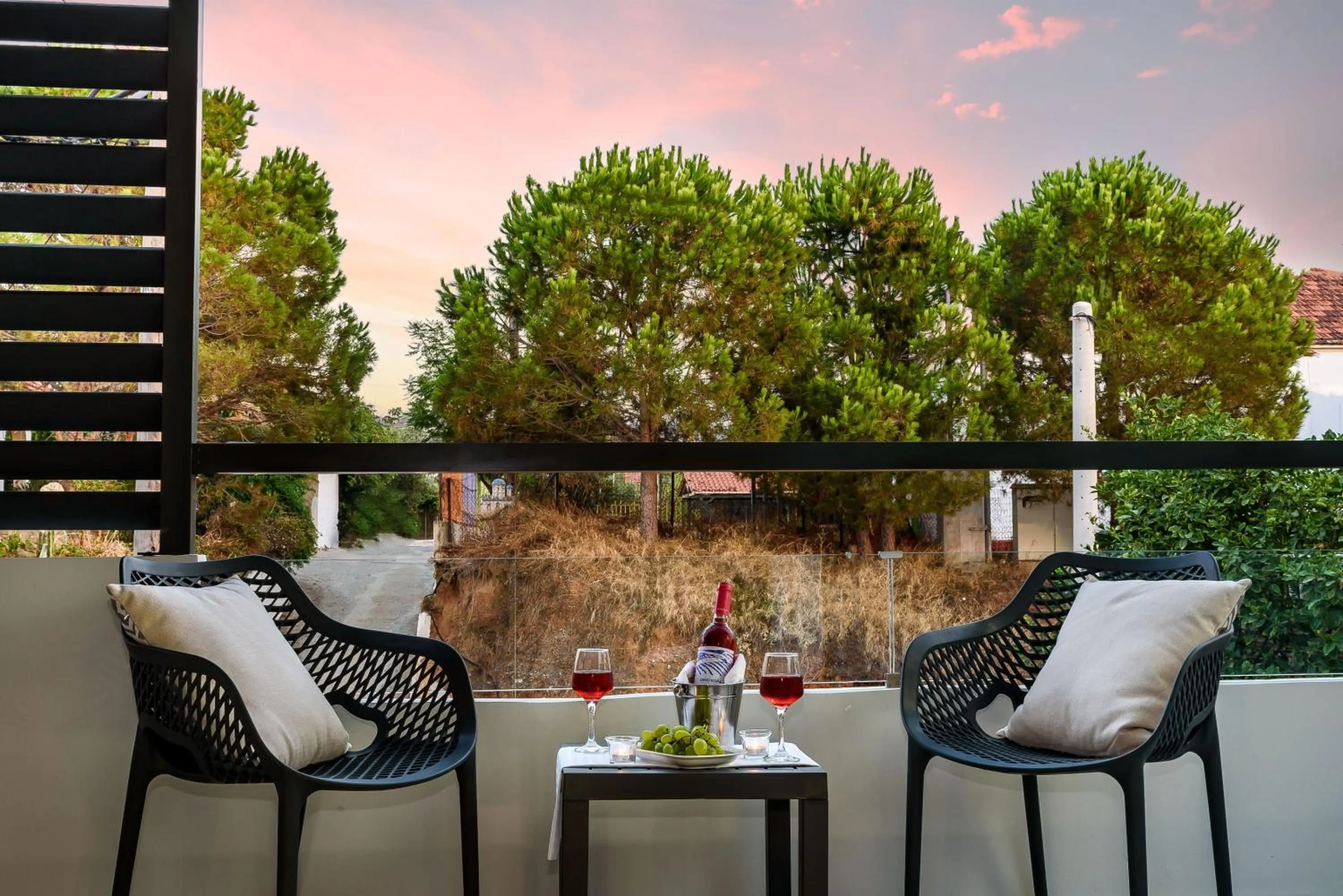 Patio in Solar Apartments by Amara Living