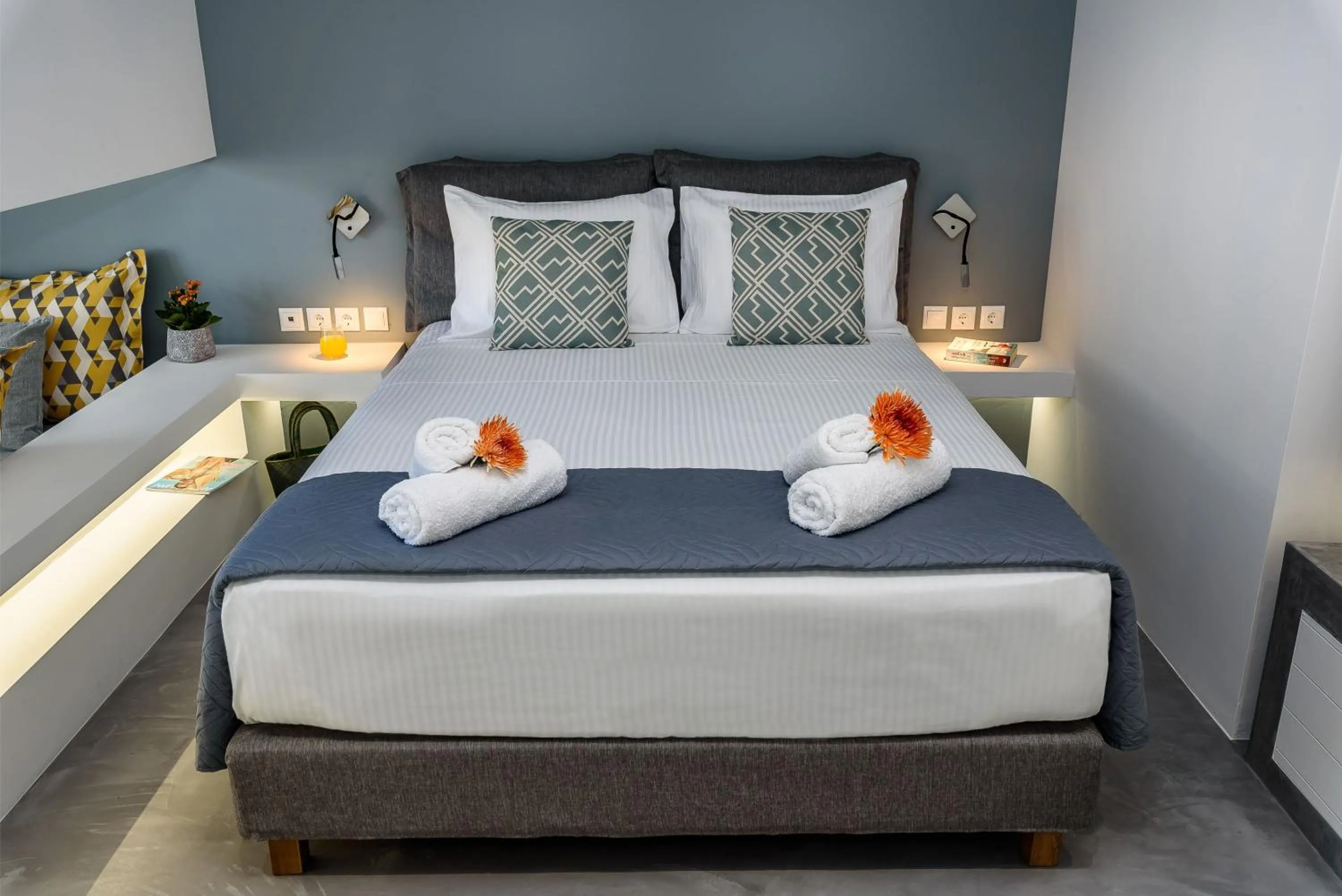 Bed in Solar Apartments by Amara Living