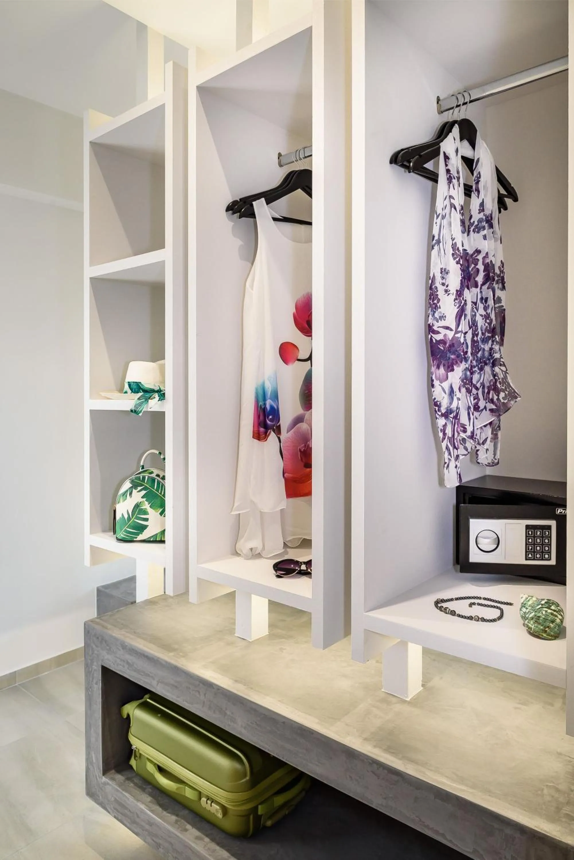 safe in Solar Apartments by Amara Living