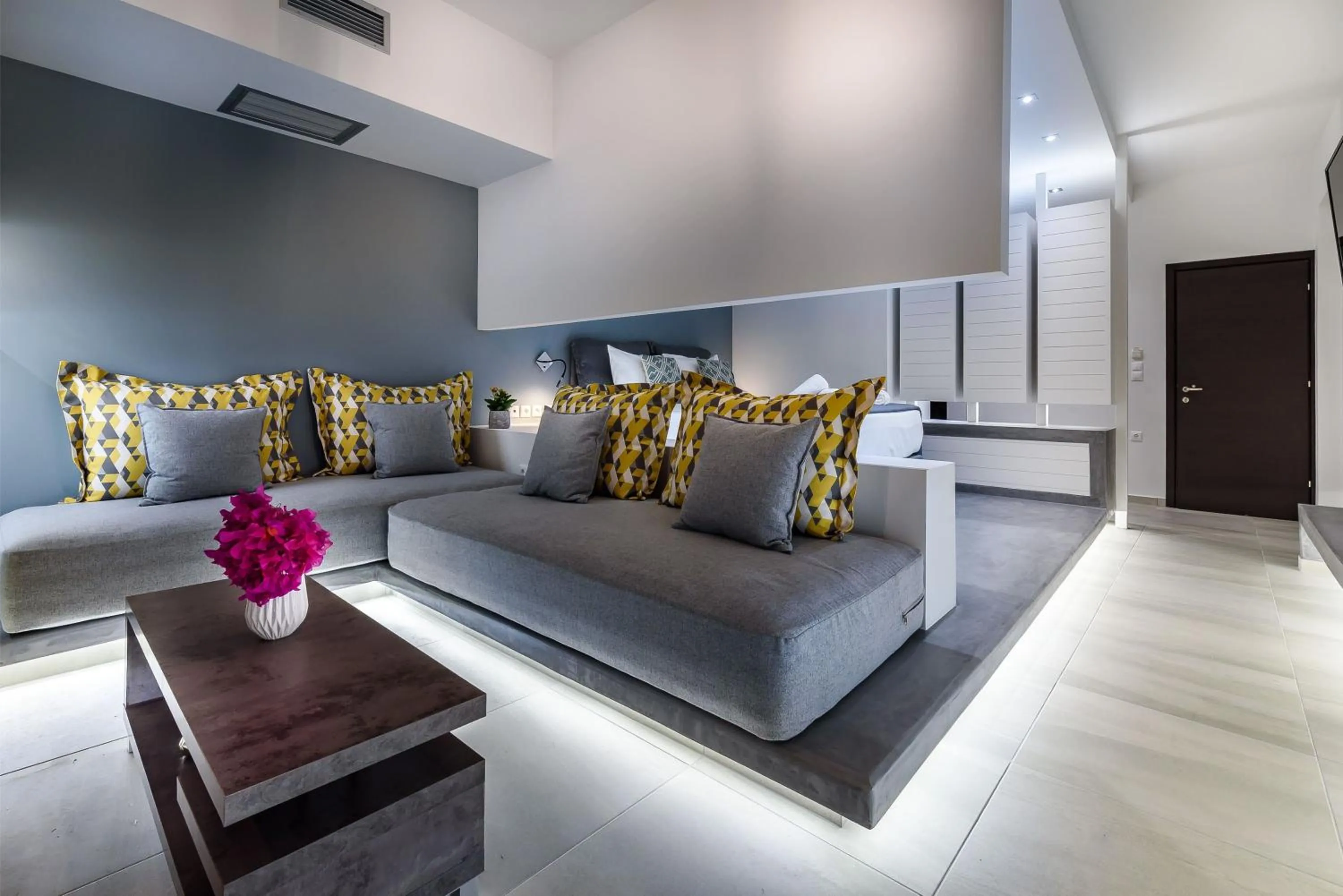 Bed in Solar Apartments by Amara Living