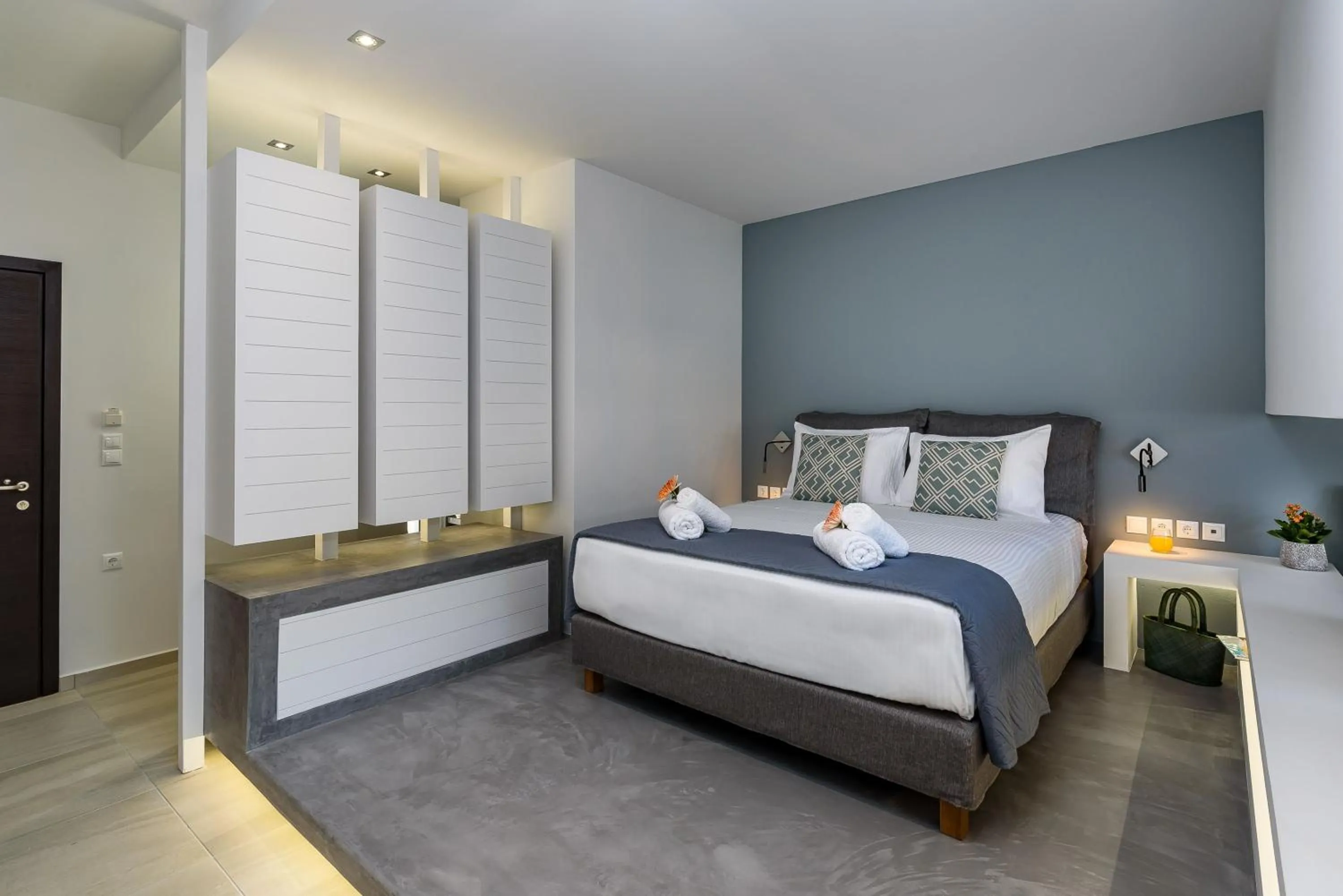 Bed in Solar Apartments by Amara Living