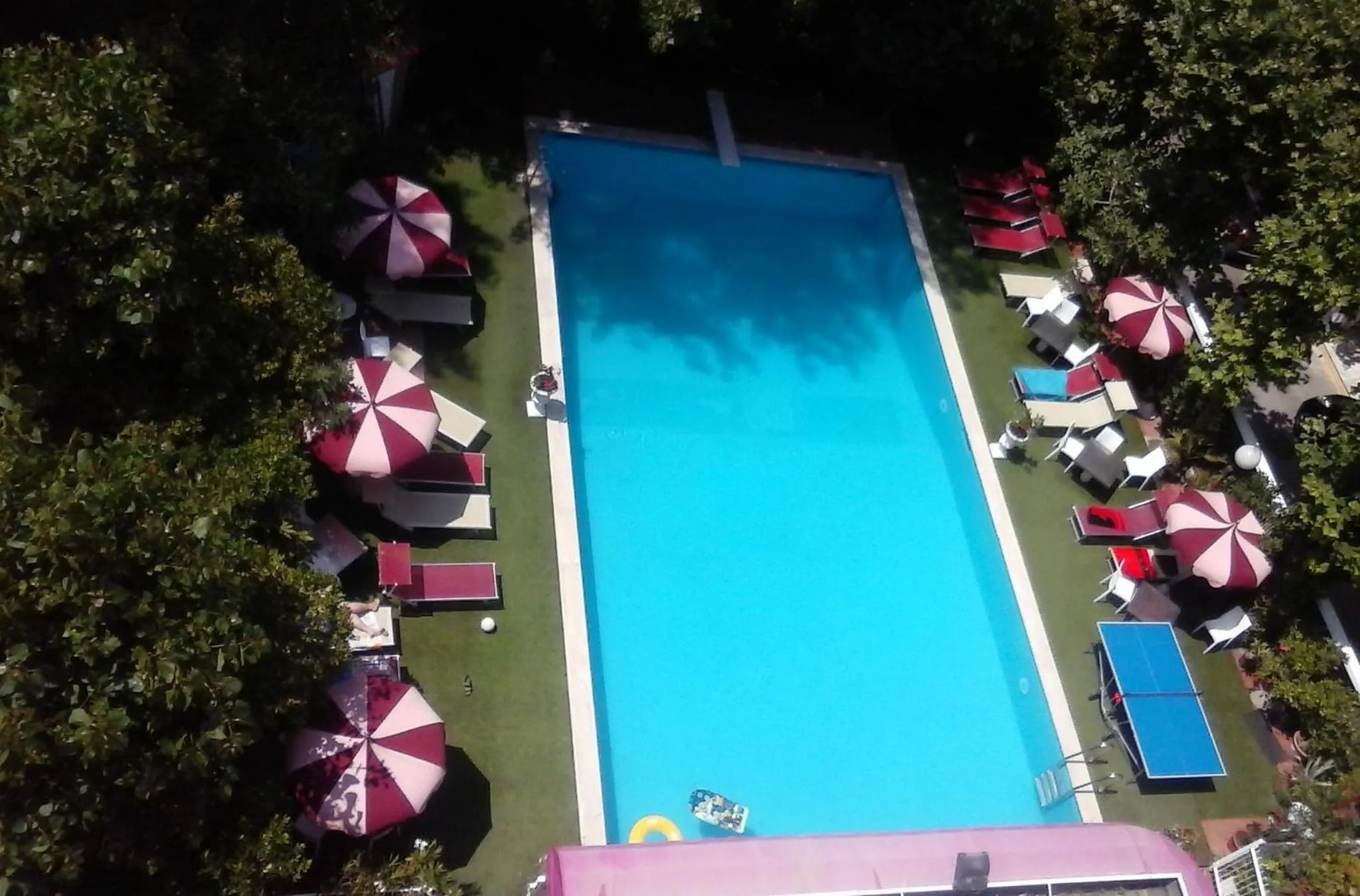 Swimming pool in Hotel Fabius