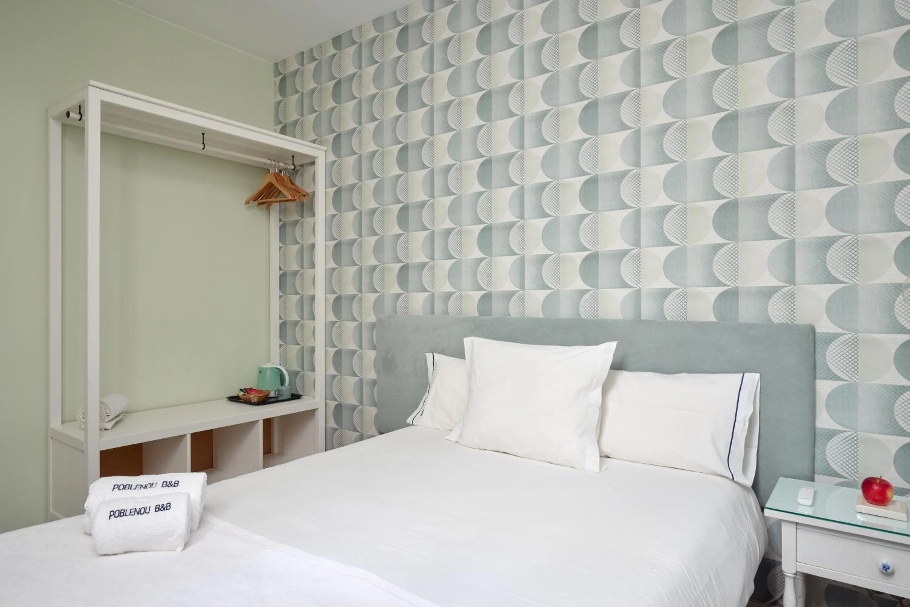 Bed in Hostal Poblenou