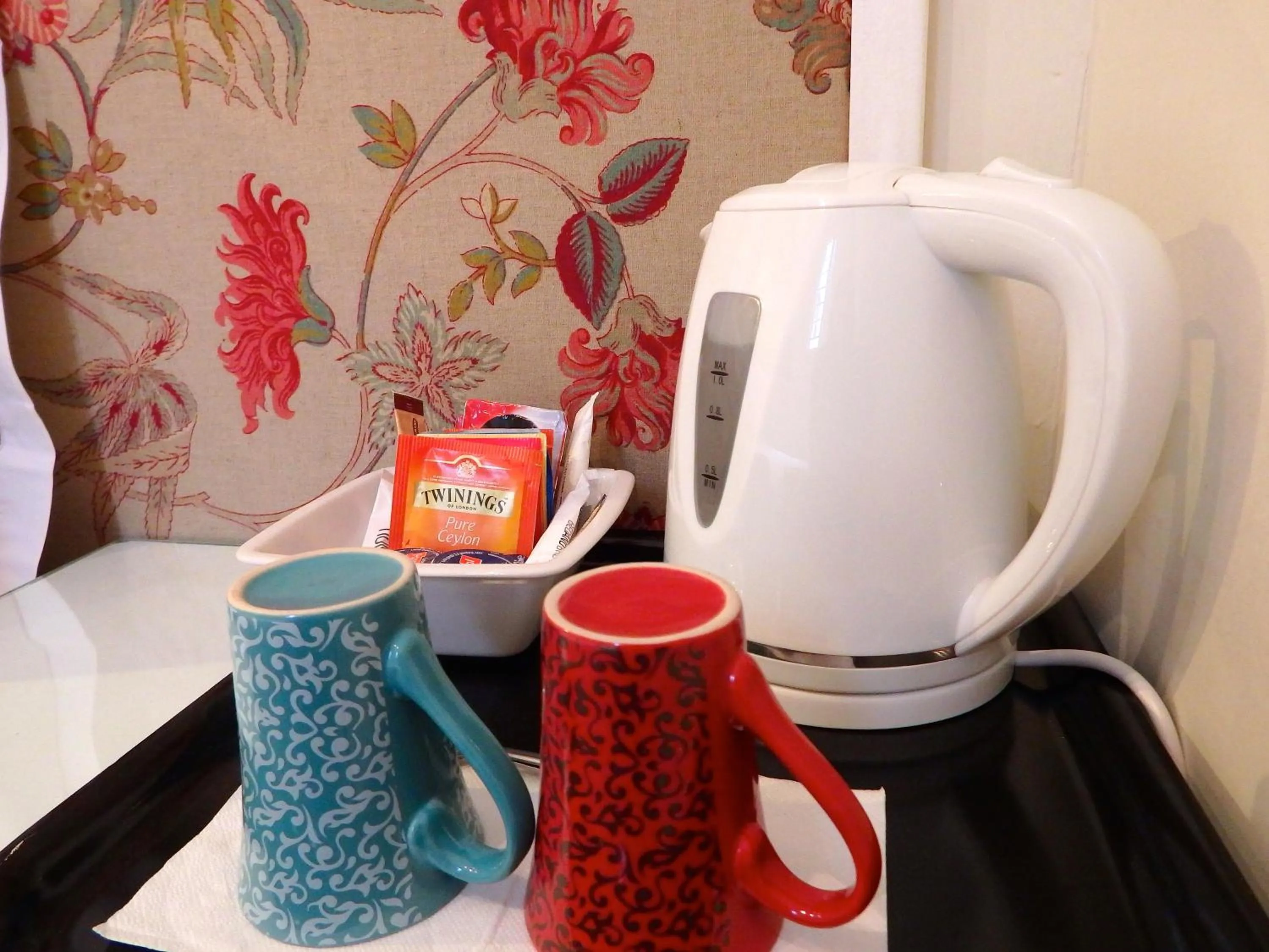 Coffee/tea facilities in Hostal Poblenou