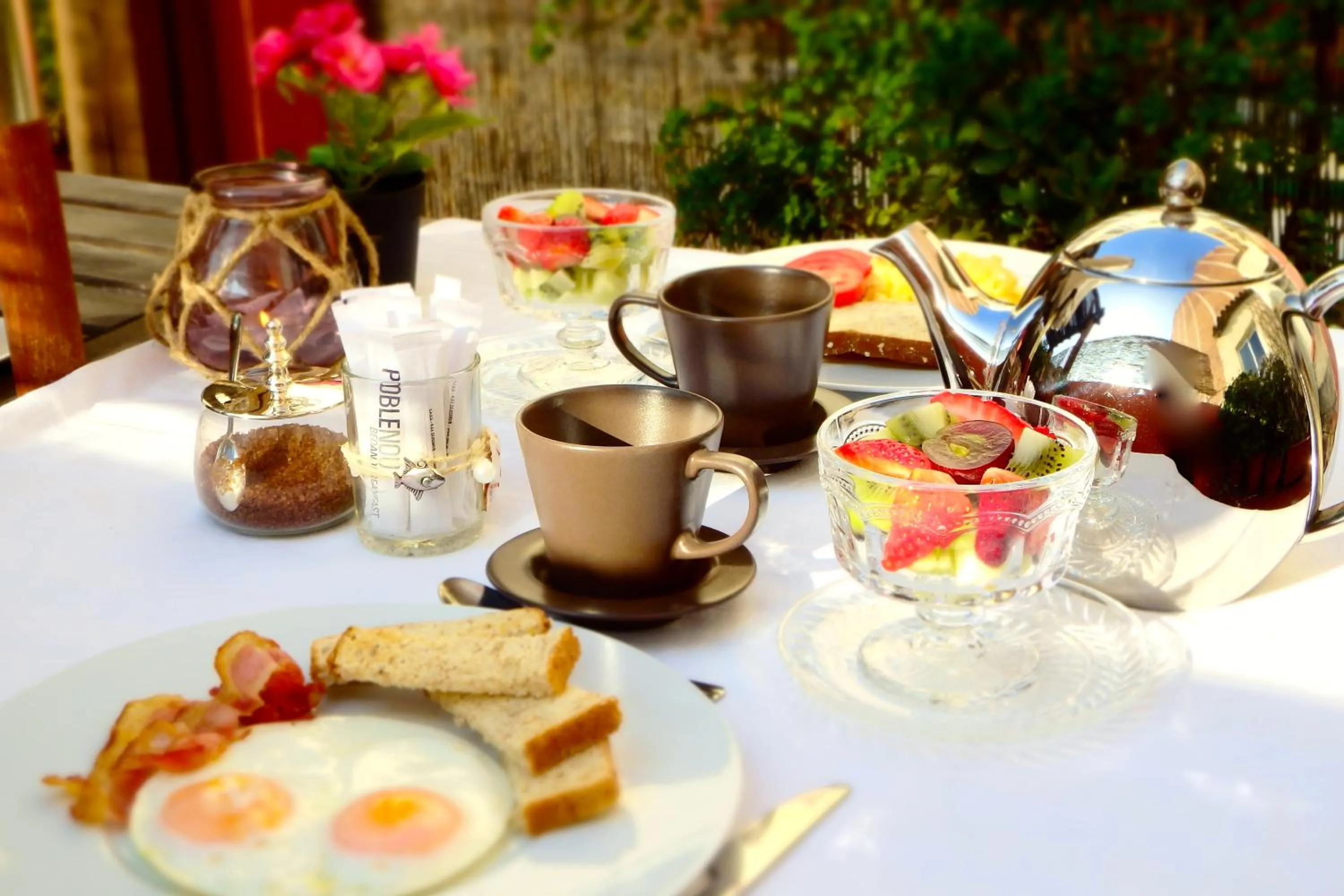 Food close-up in Hostal Poblenou