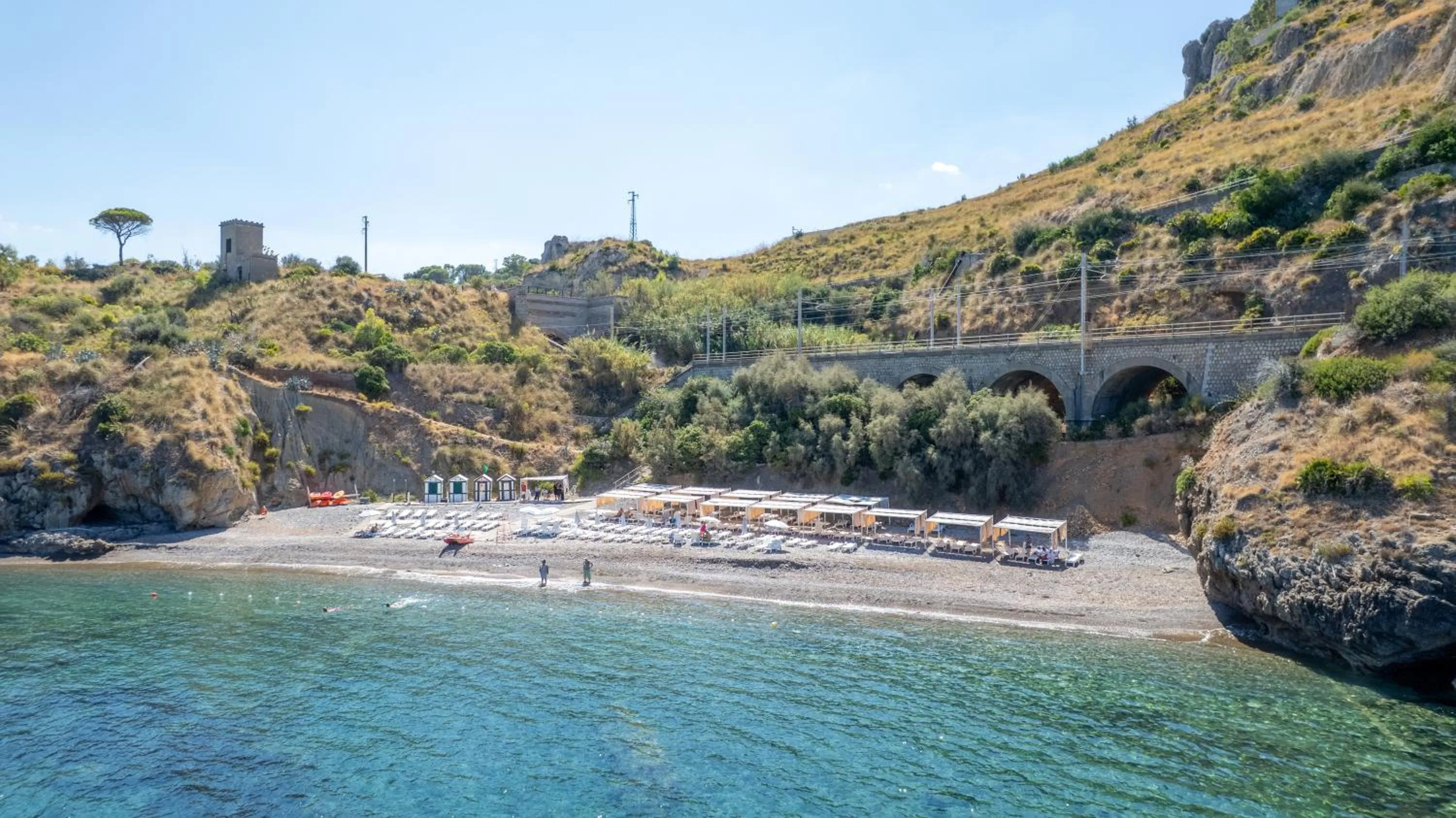 Beach in Hotel Torre Normanna