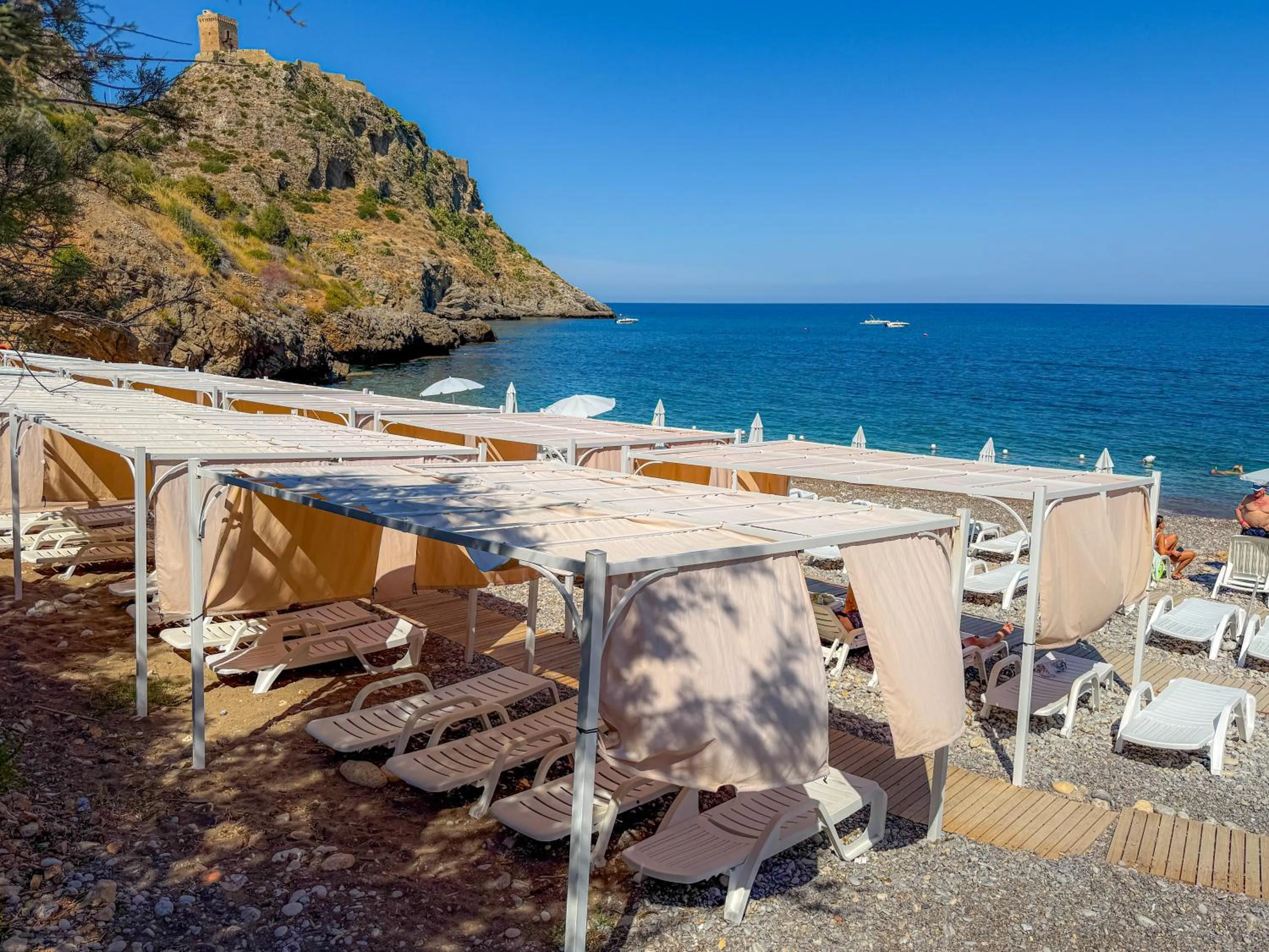 Beach in Hotel Torre Normanna