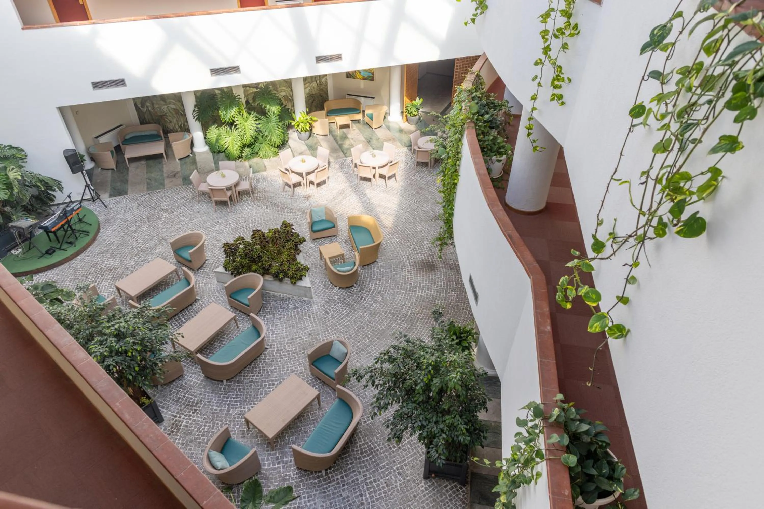 Lobby or reception in Hotel Torre Normanna