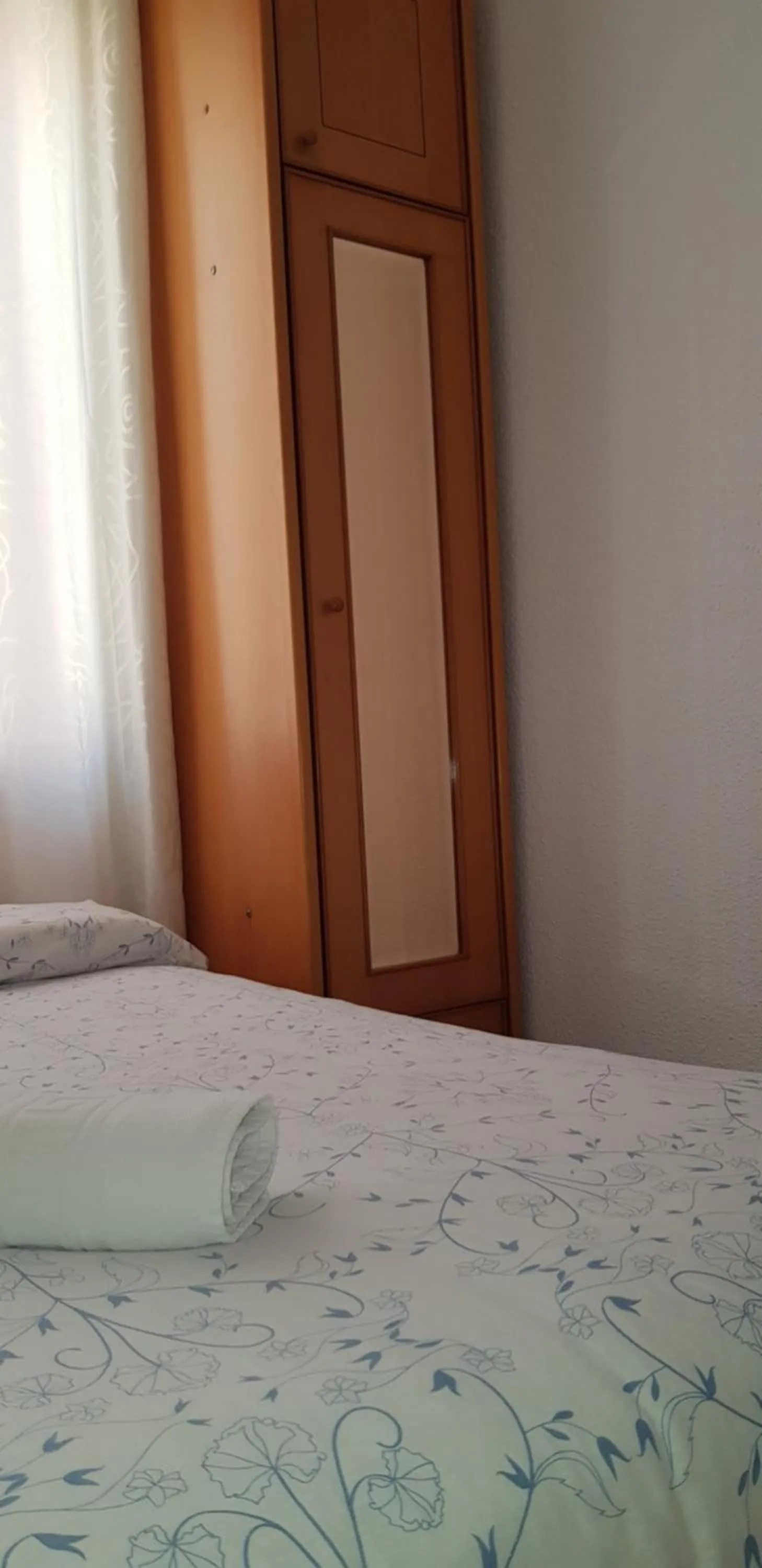 Bed in Pension Salamanca
