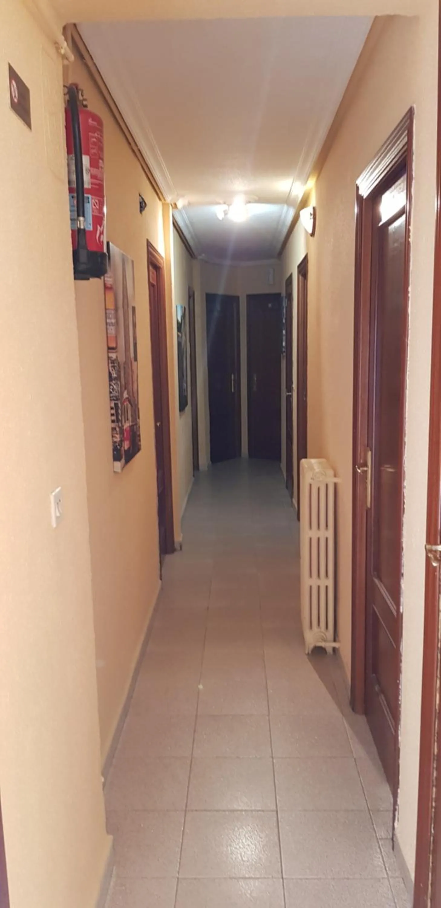 Lobby or reception in Pension Salamanca