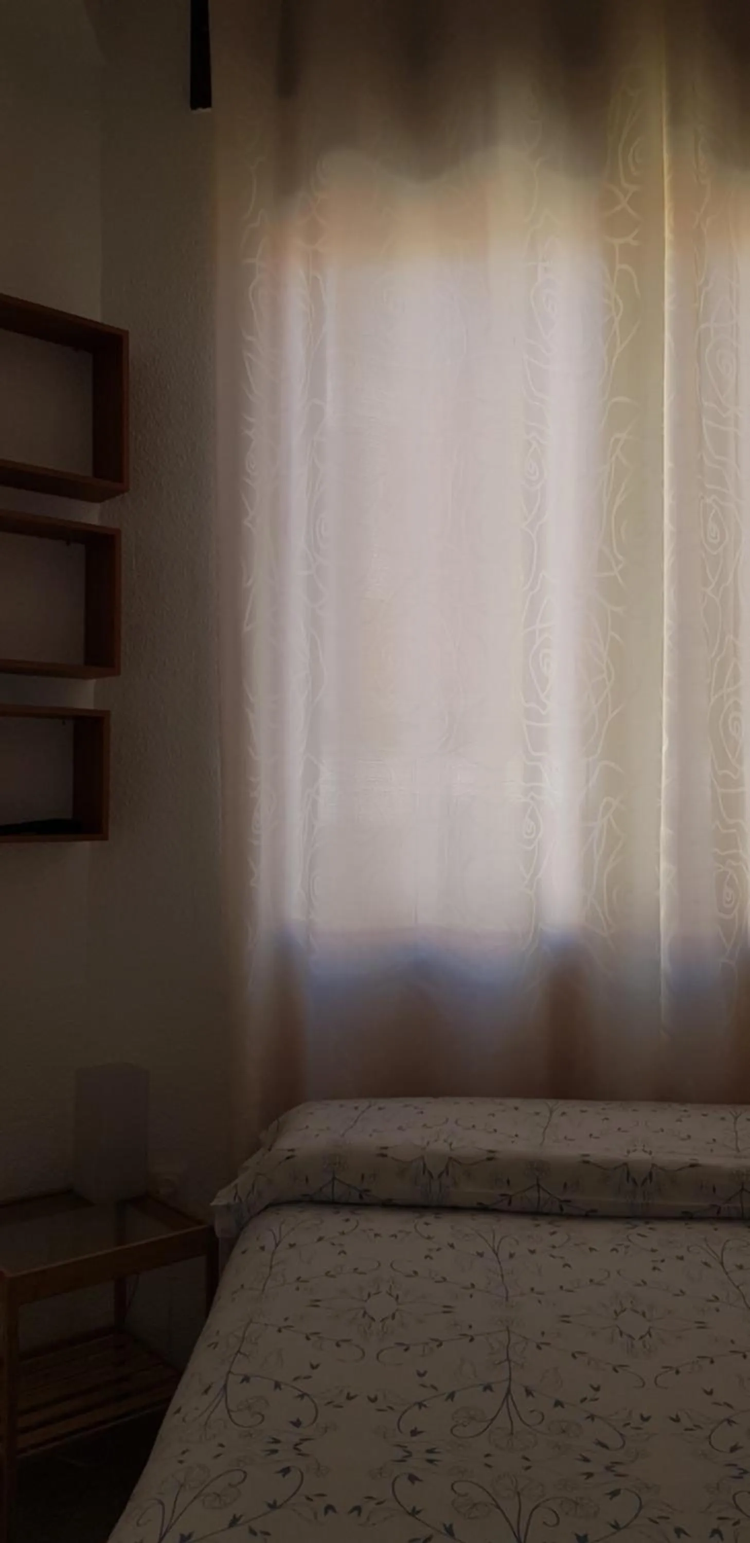 Bed in Pension Salamanca