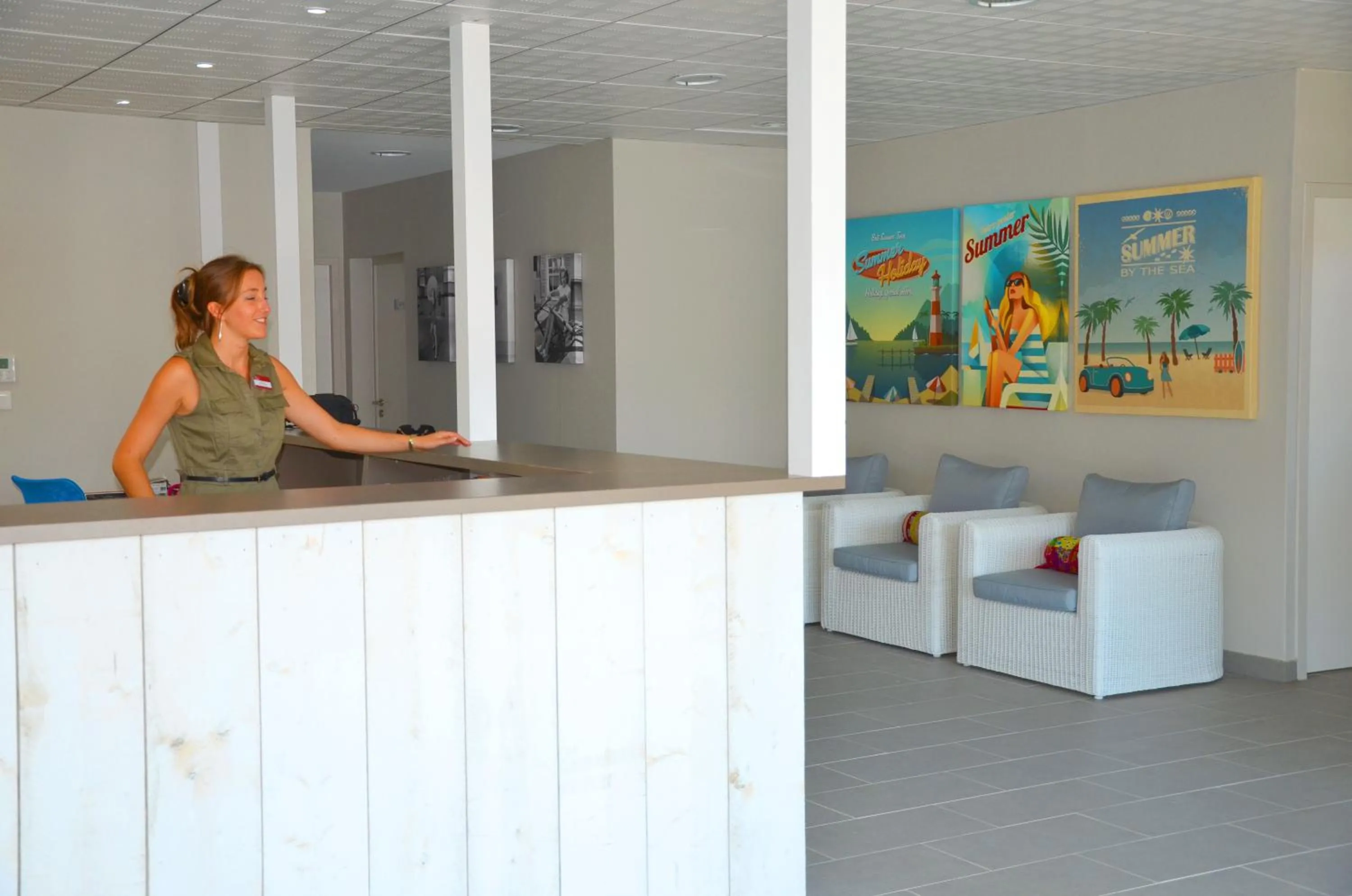 Lobby or reception in Lagrange Grand Bleu Vacances – Résidence La Grenadine