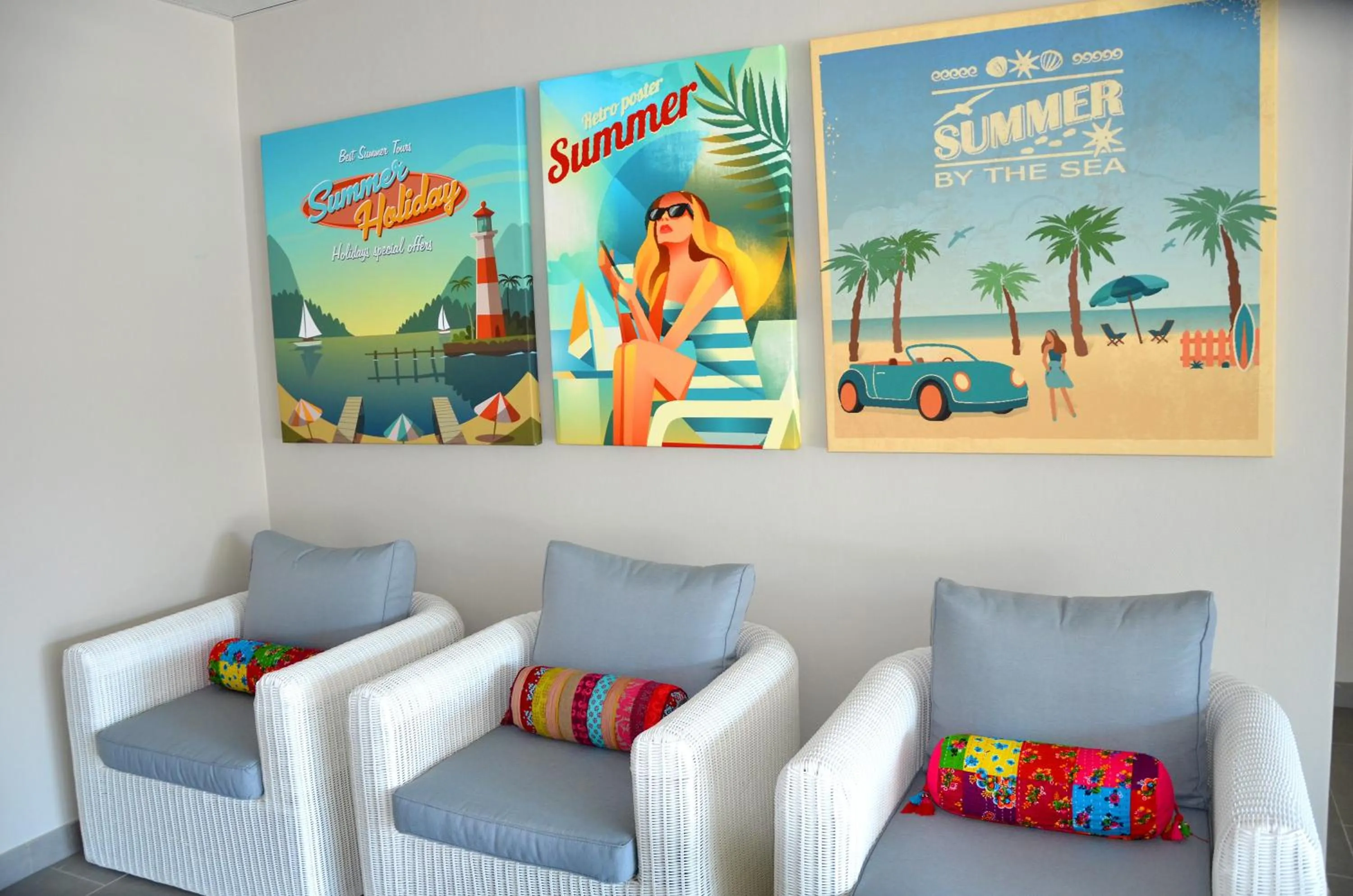 Lobby or reception in Lagrange Grand Bleu Vacances – Résidence La Grenadine