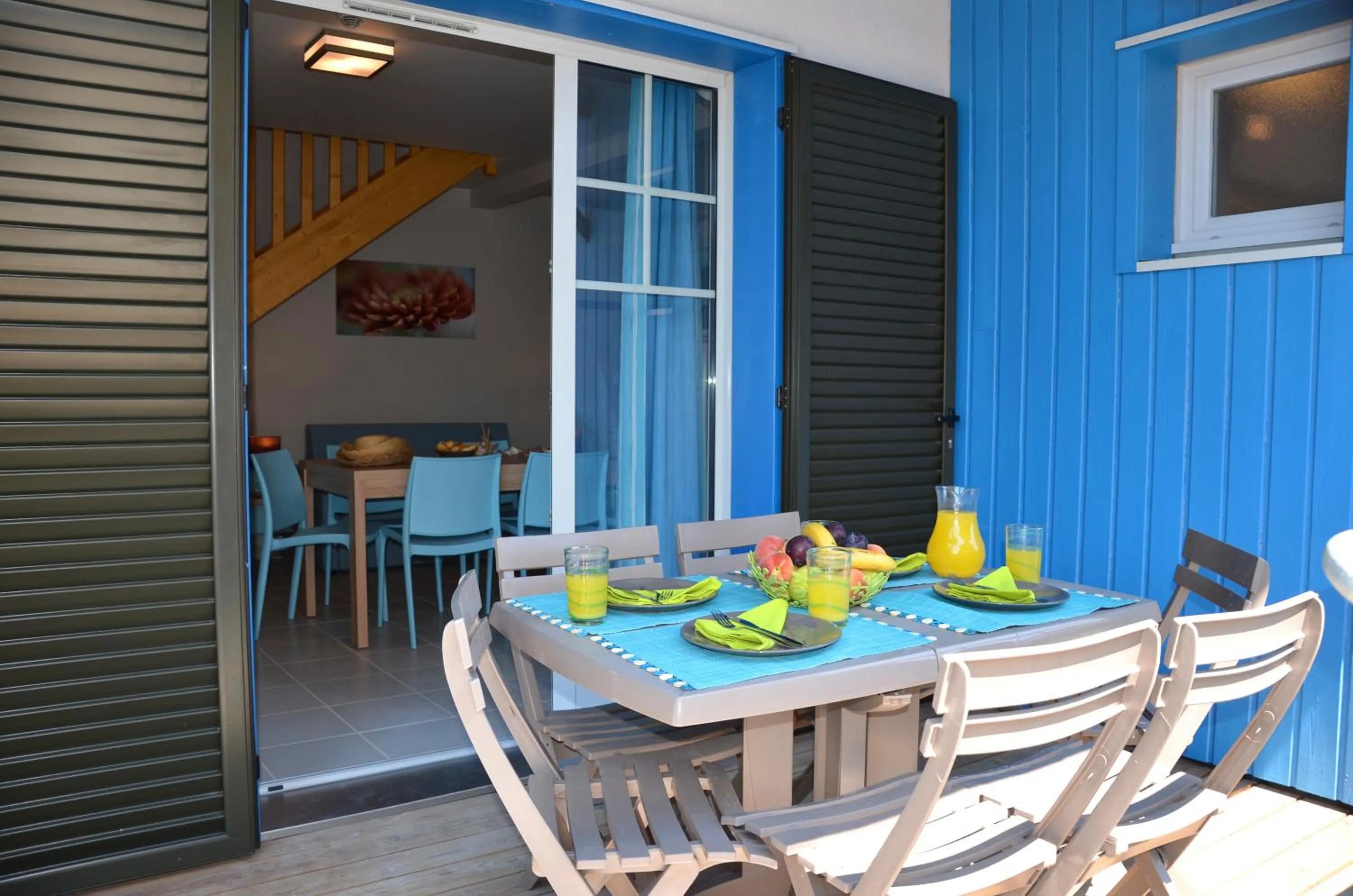 Balcony/Terrace in Lagrange Grand Bleu Vacances – Résidence La Grenadine