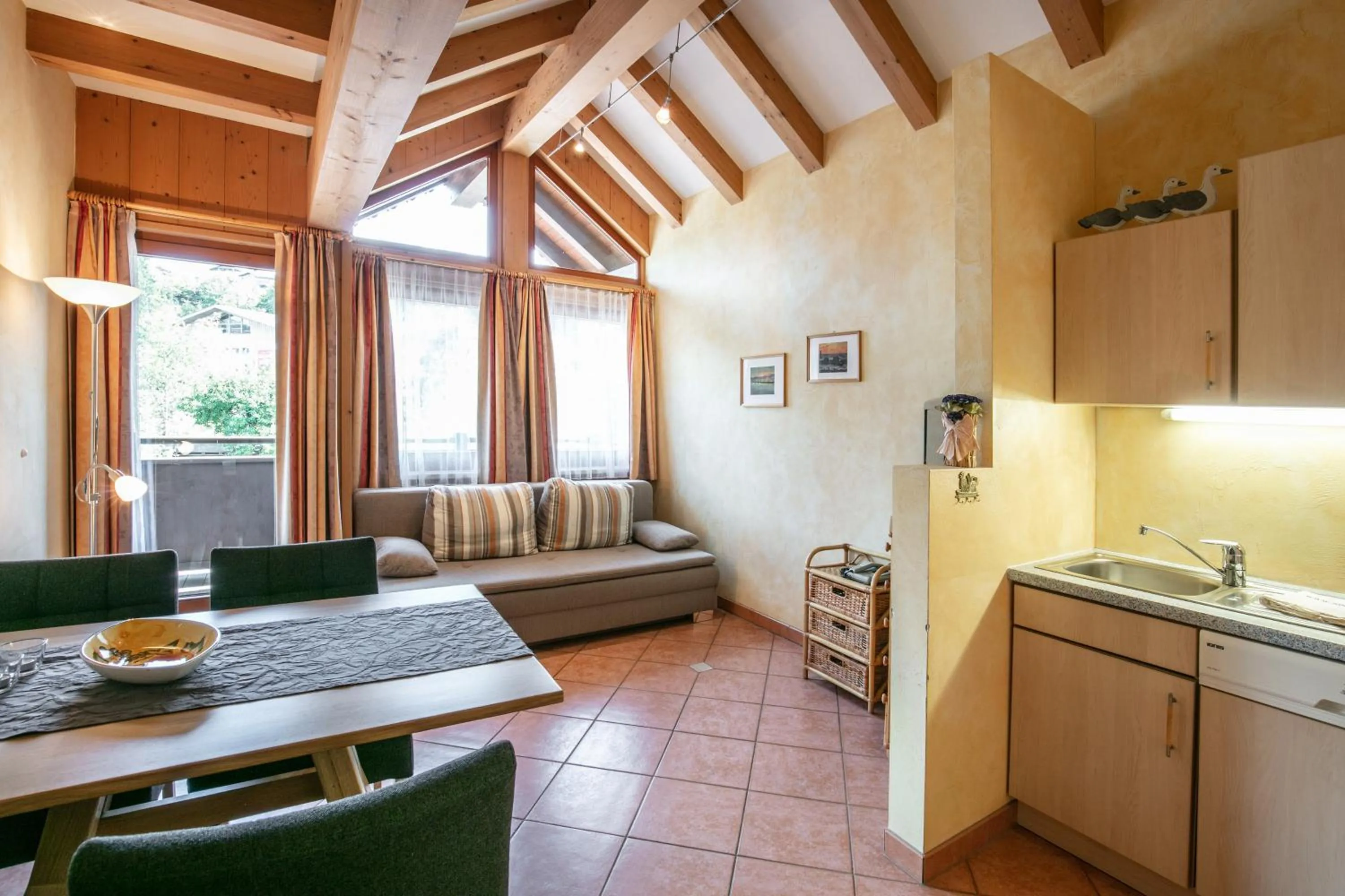 Dining area in Noichl’s Hotel Garni
