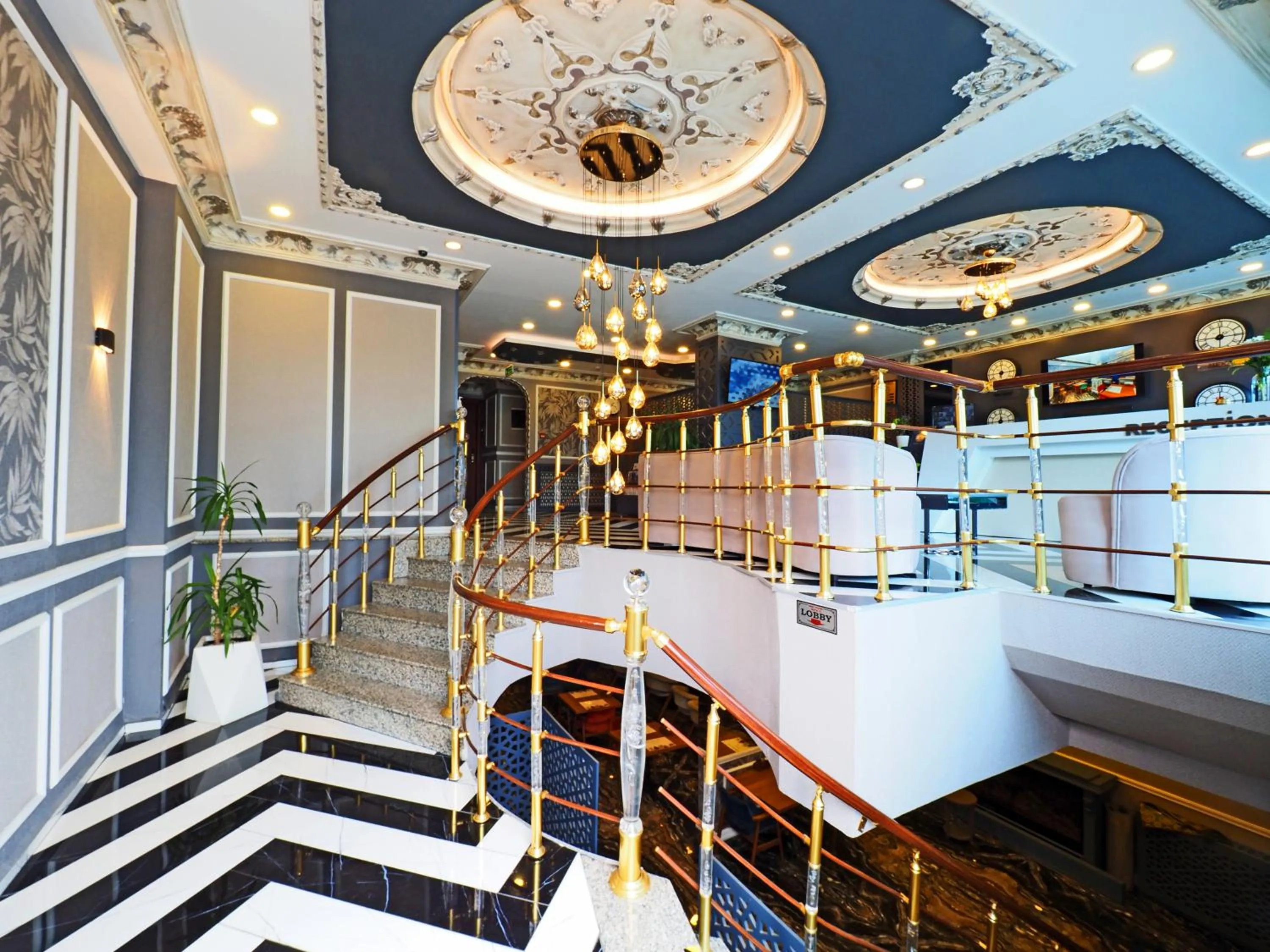 Lobby or reception in Grand Best Nobel Hotel 2 İstanbul