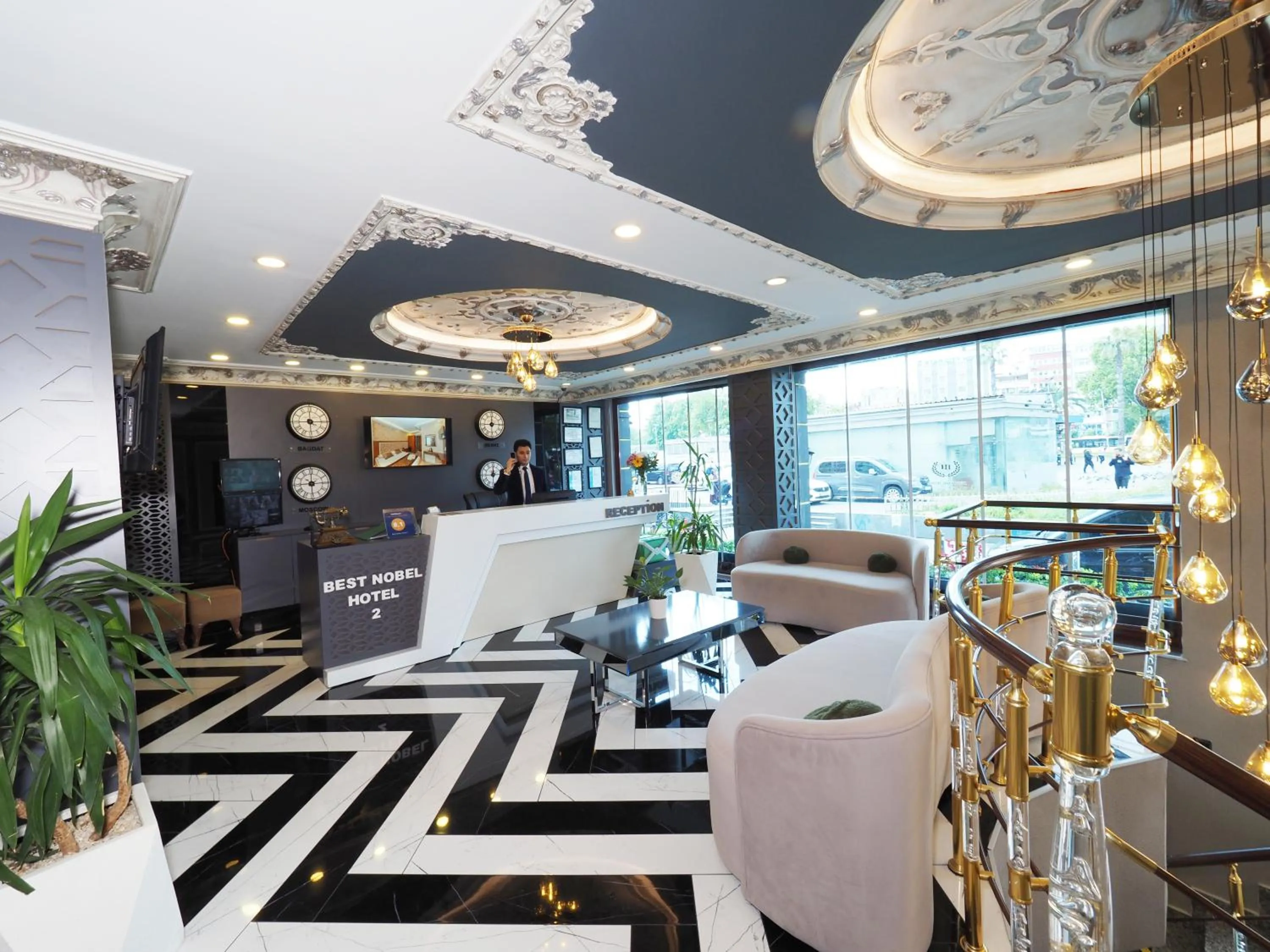 Lobby or reception in Grand Best Nobel Hotel 2 İstanbul