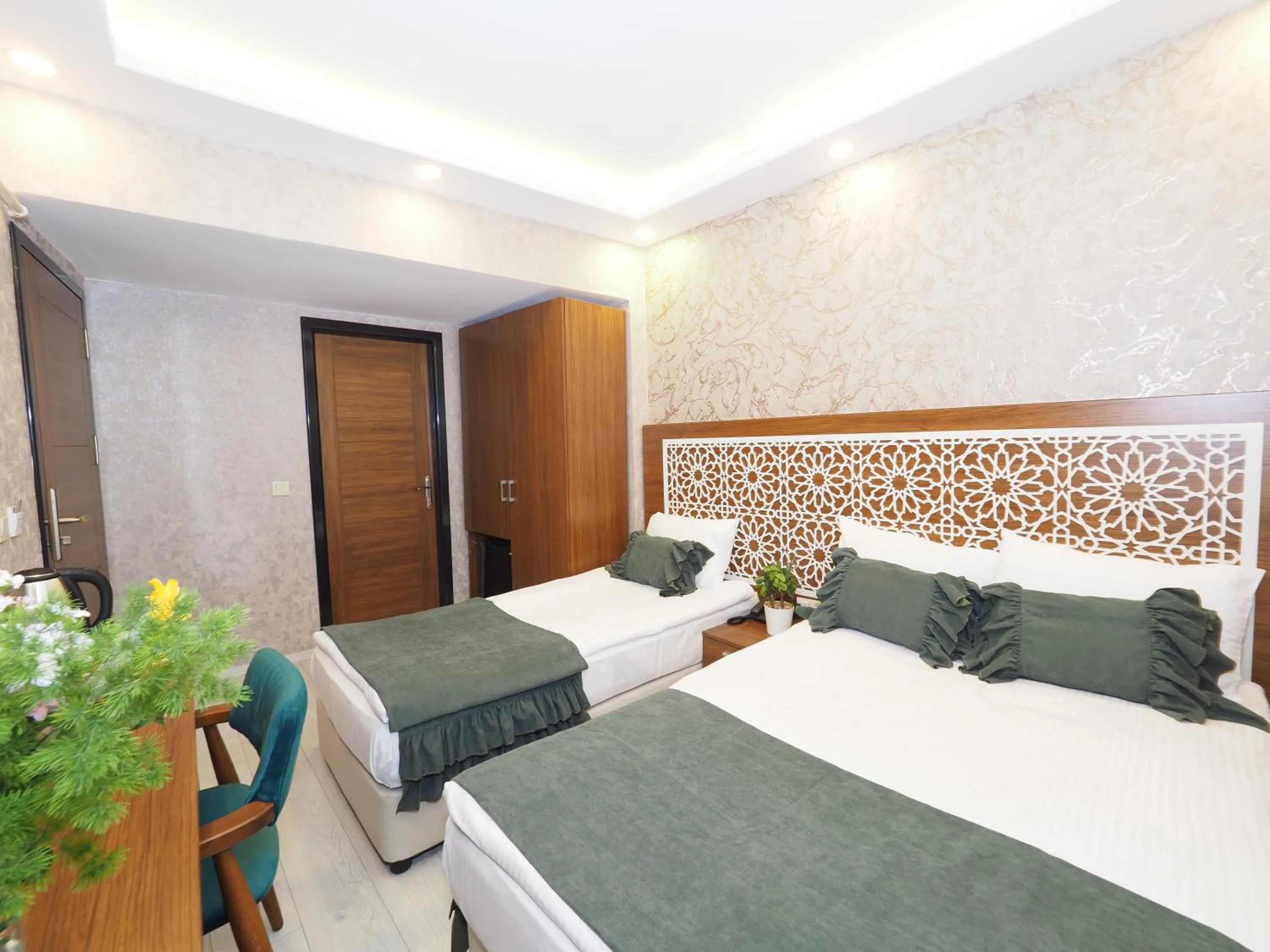 Bed in Grand Best Nobel Hotel 2 İstanbul