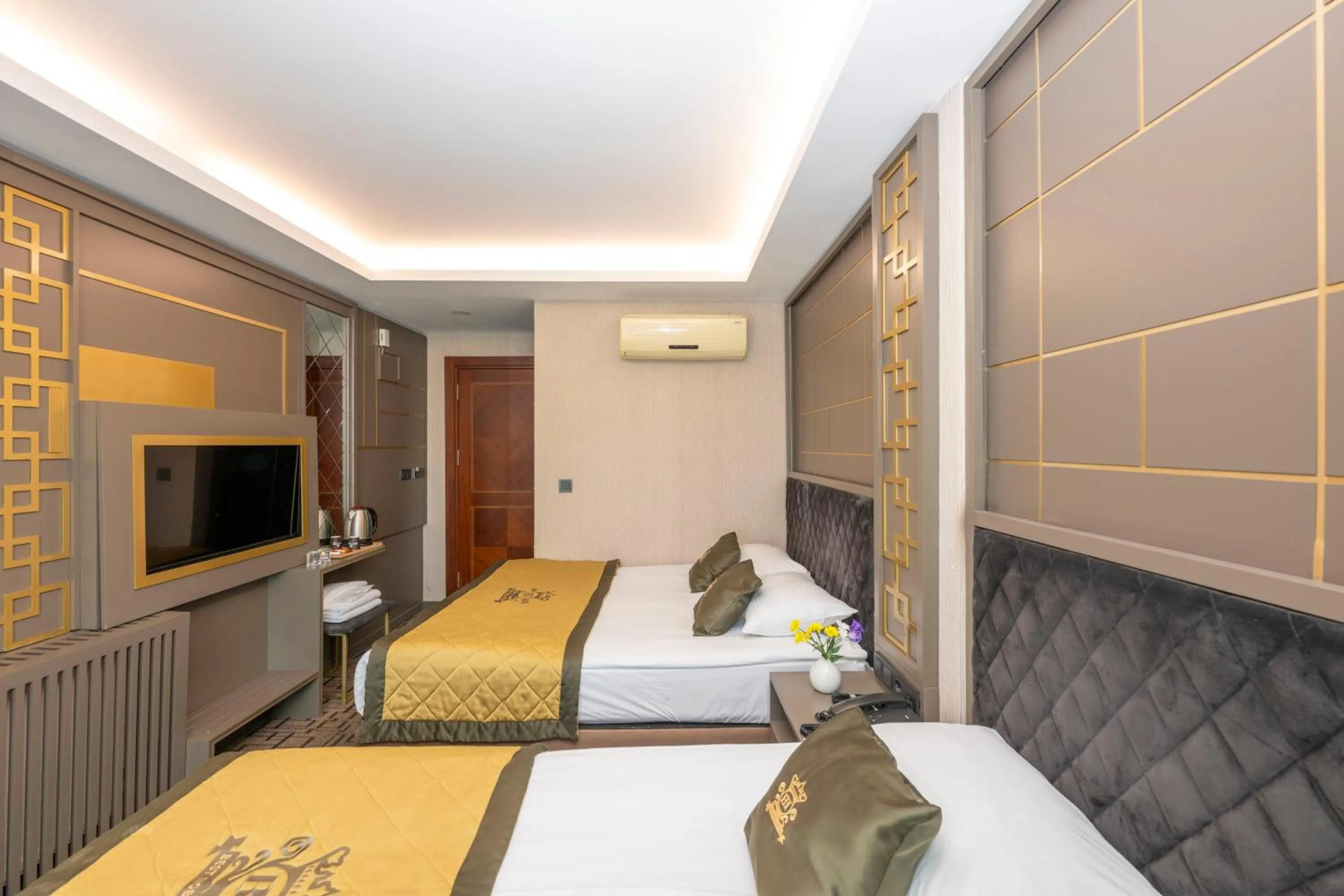 Bed in Grand Best Nobel Hotel 2 İstanbul