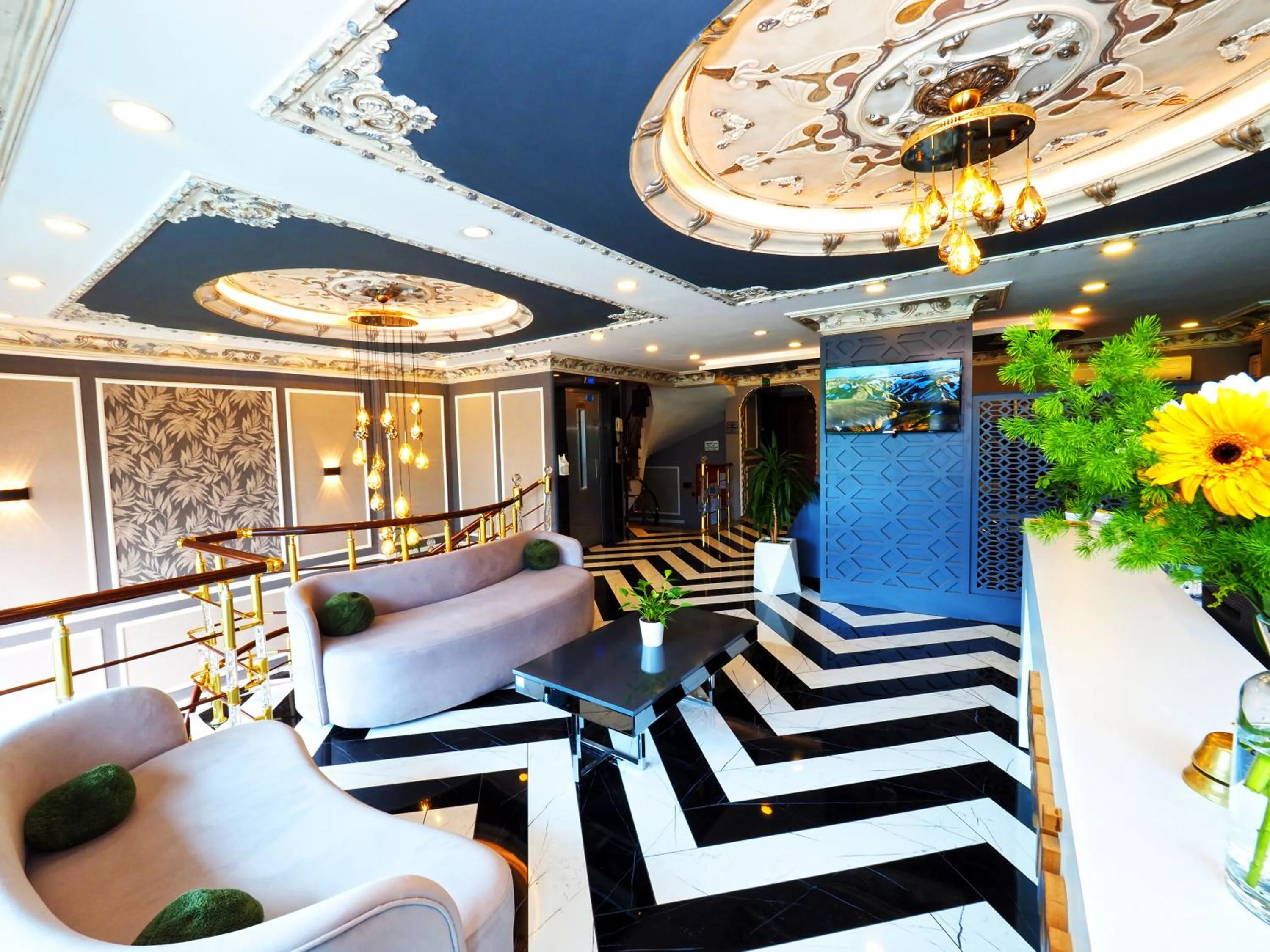 Lobby or reception in Grand Best Nobel Hotel 2 İstanbul