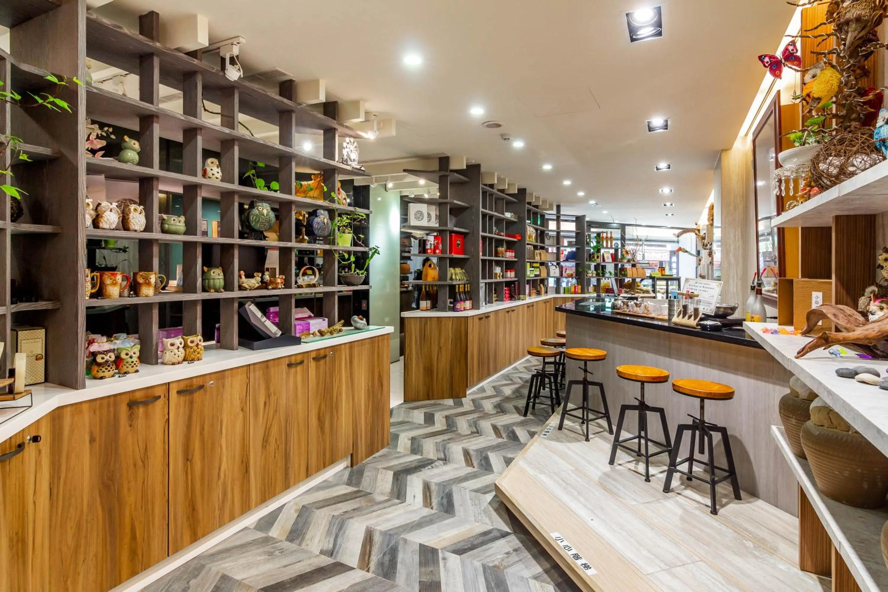 Decorative detail in Sun Moon Tea B&B