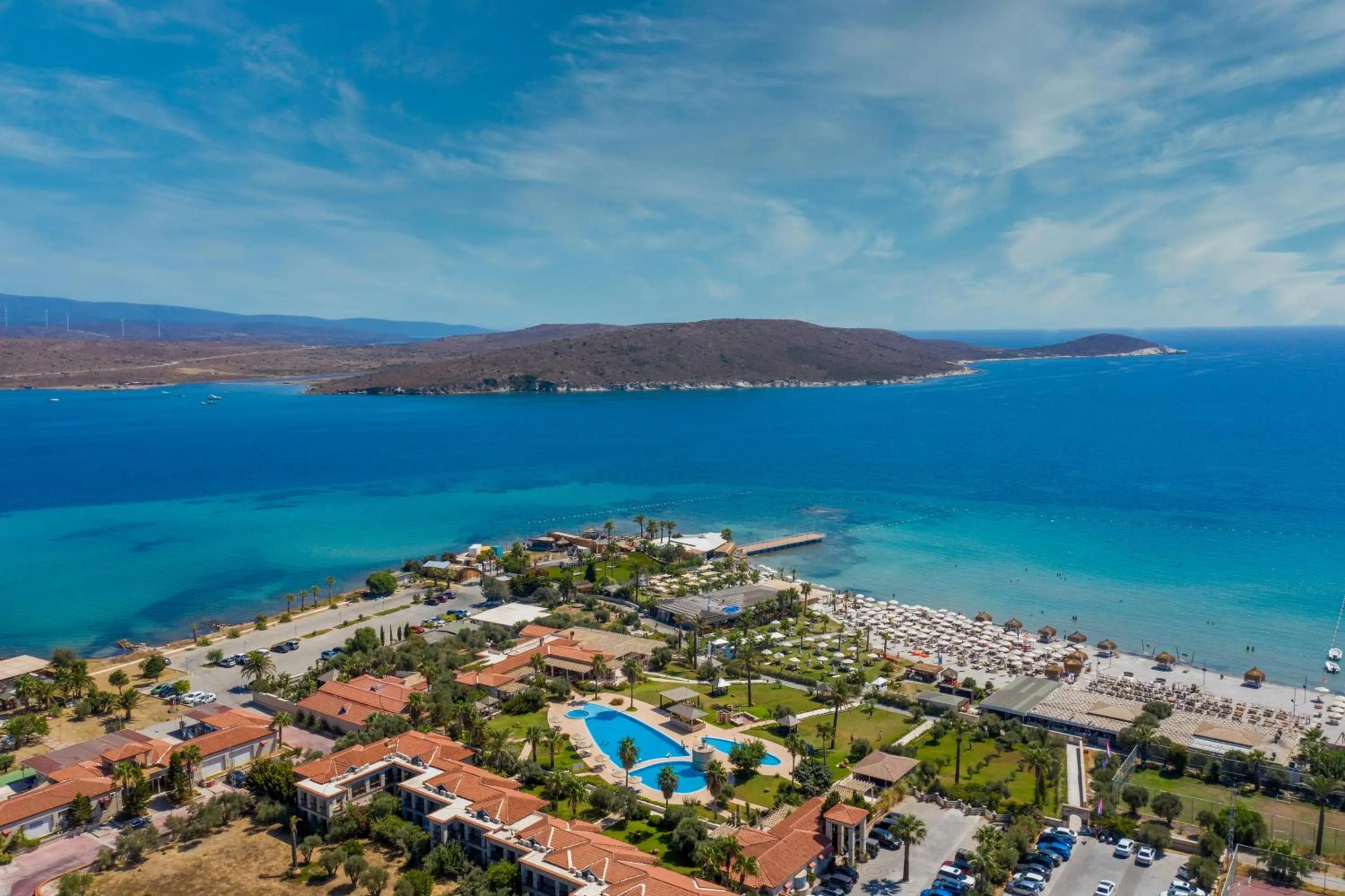 Property building, Bird's-eye View in Kairaba Alacati Beach Resort