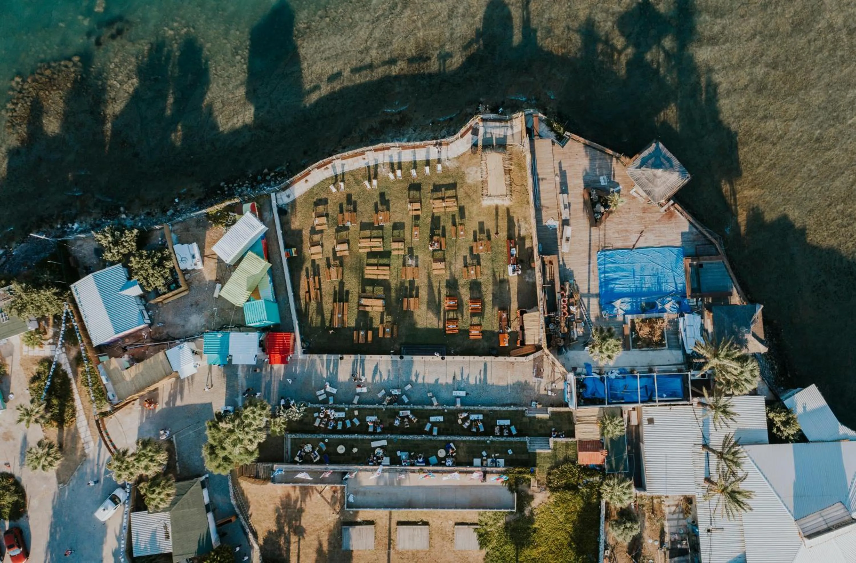 Lounge or bar, Bird's-eye View in Kairaba Alacati Beach Resort