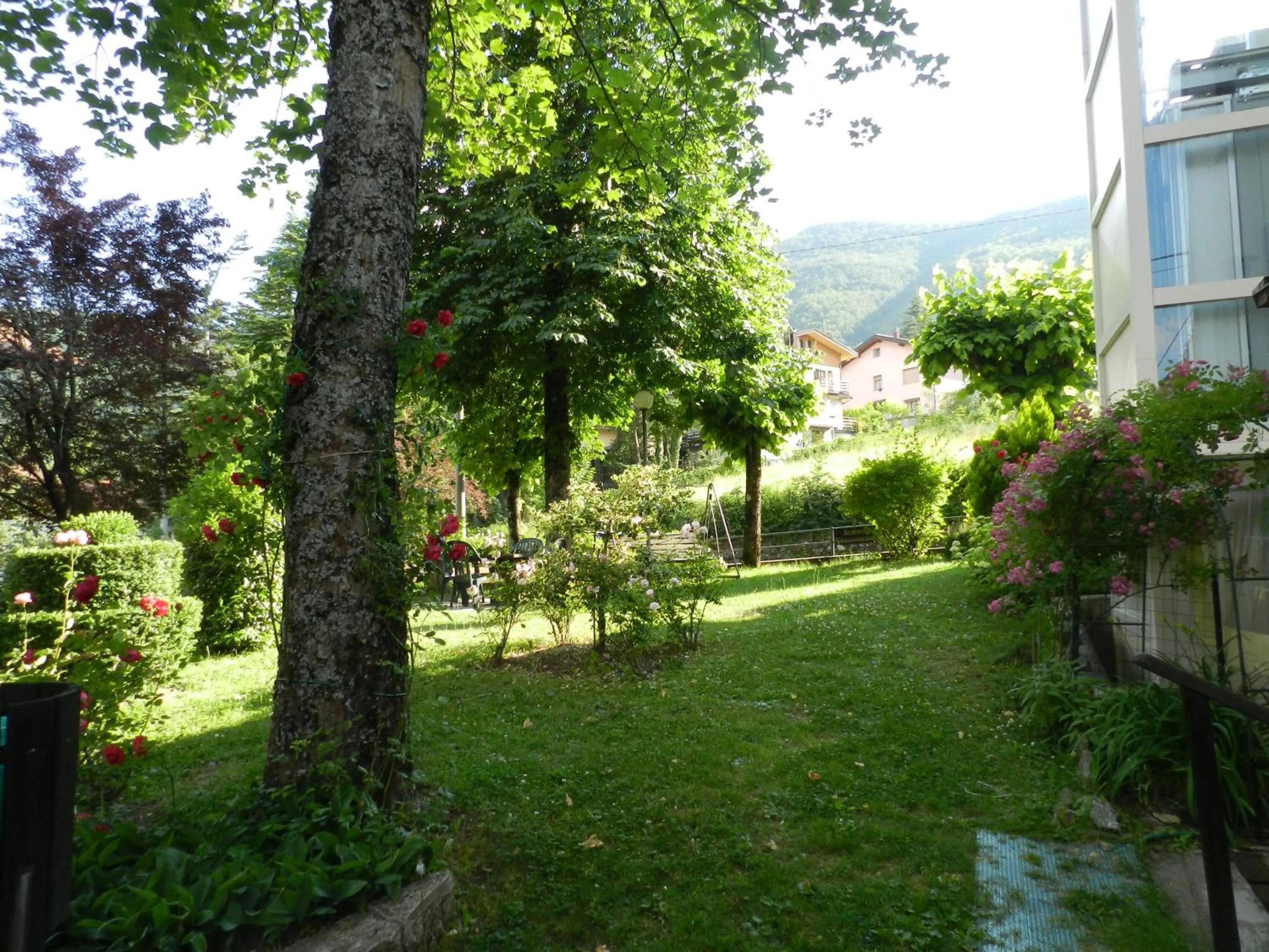 Garden in Albergo Ristorante Villa Svizzera