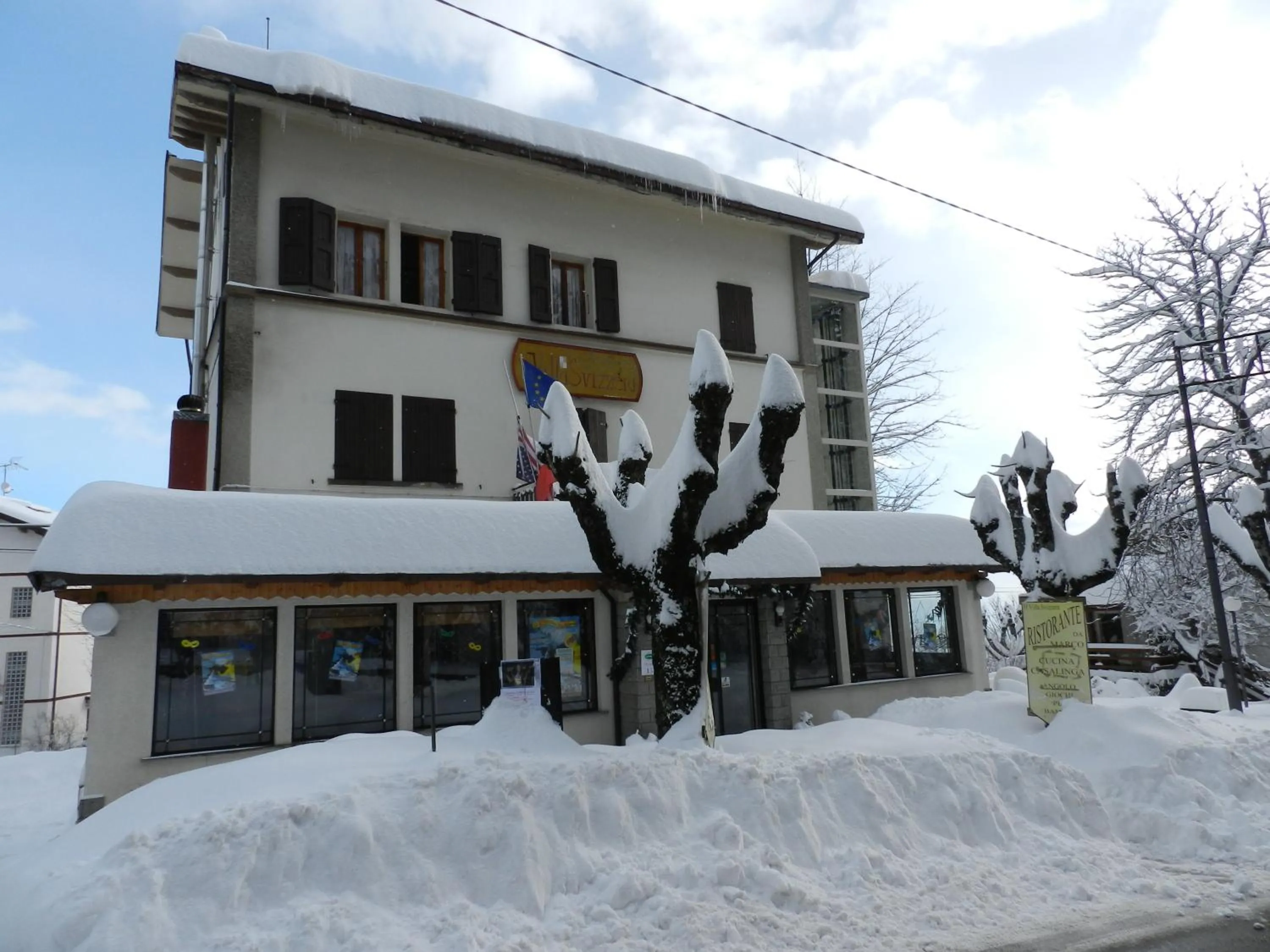 Facade/entrance in Albergo Ristorante Villa Svizzera