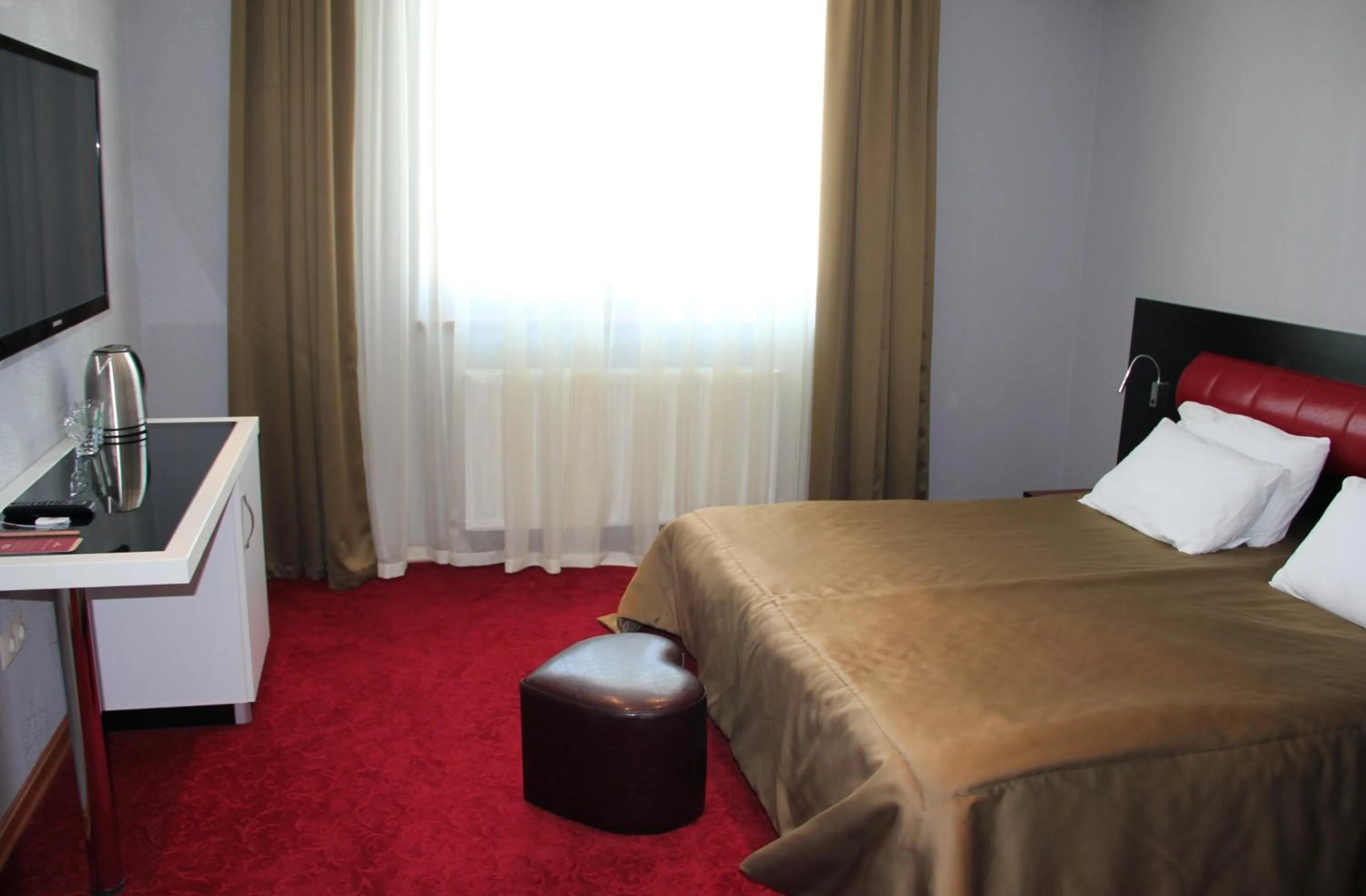 Bed in Hotel Villa Palace