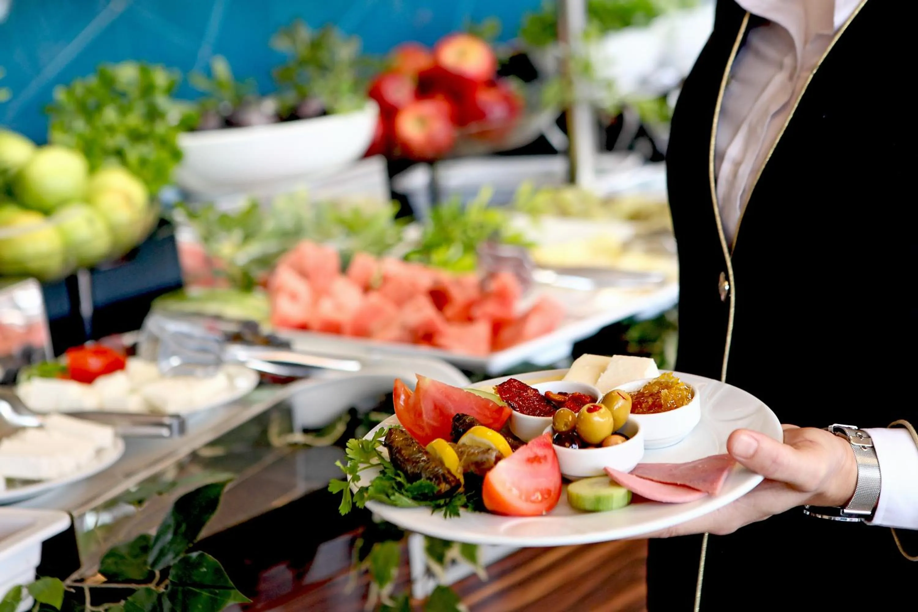 Patio in Buyuk Saruhan Hotel