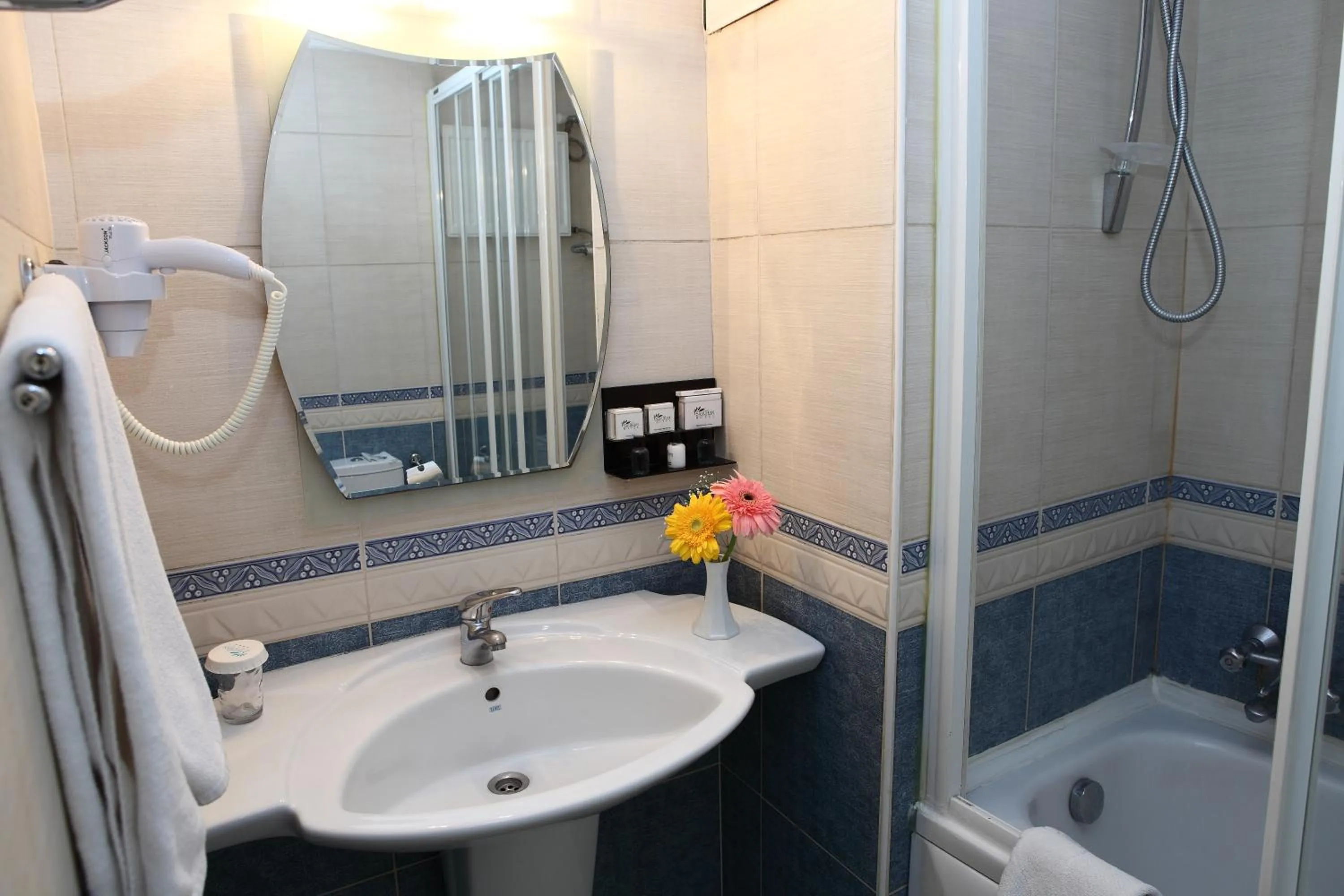 Shower in Buyuk Saruhan Hotel