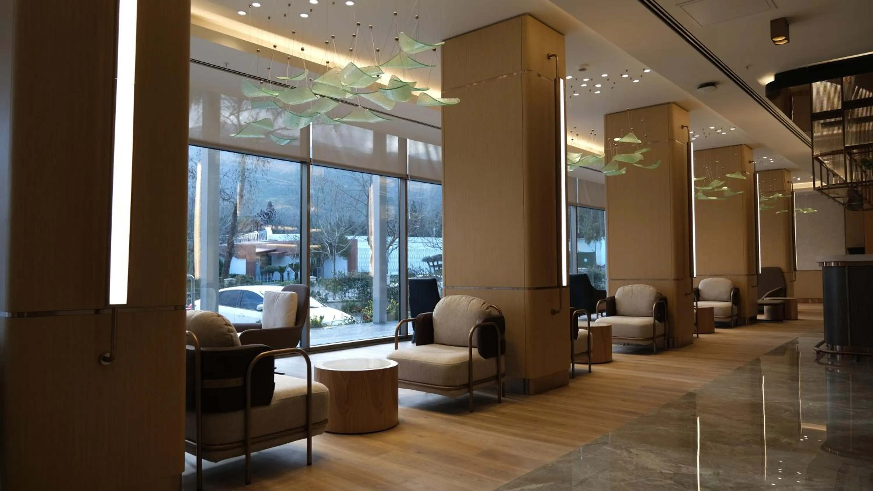 Lobby or reception in Buyuk Saruhan Hotel