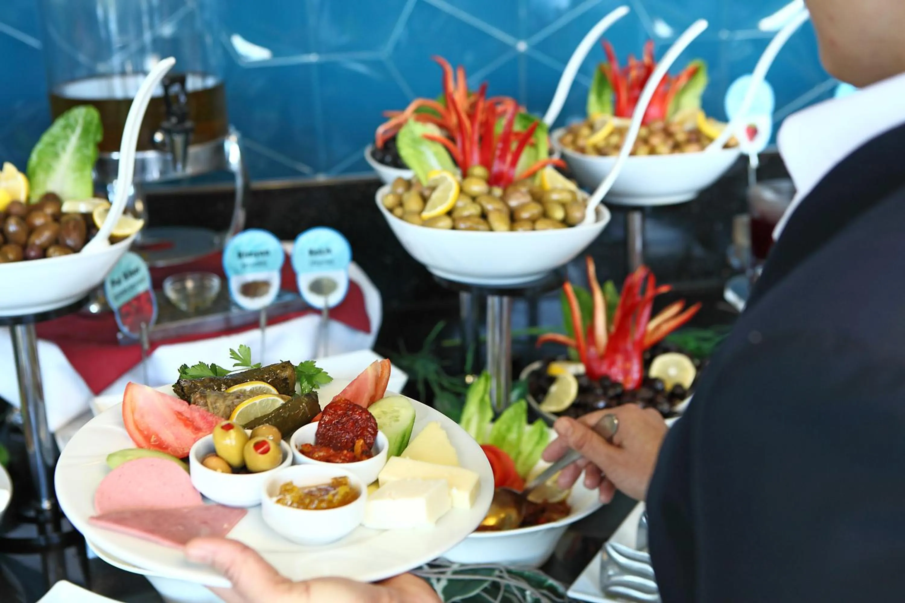 Food close-up in Buyuk Saruhan Hotel