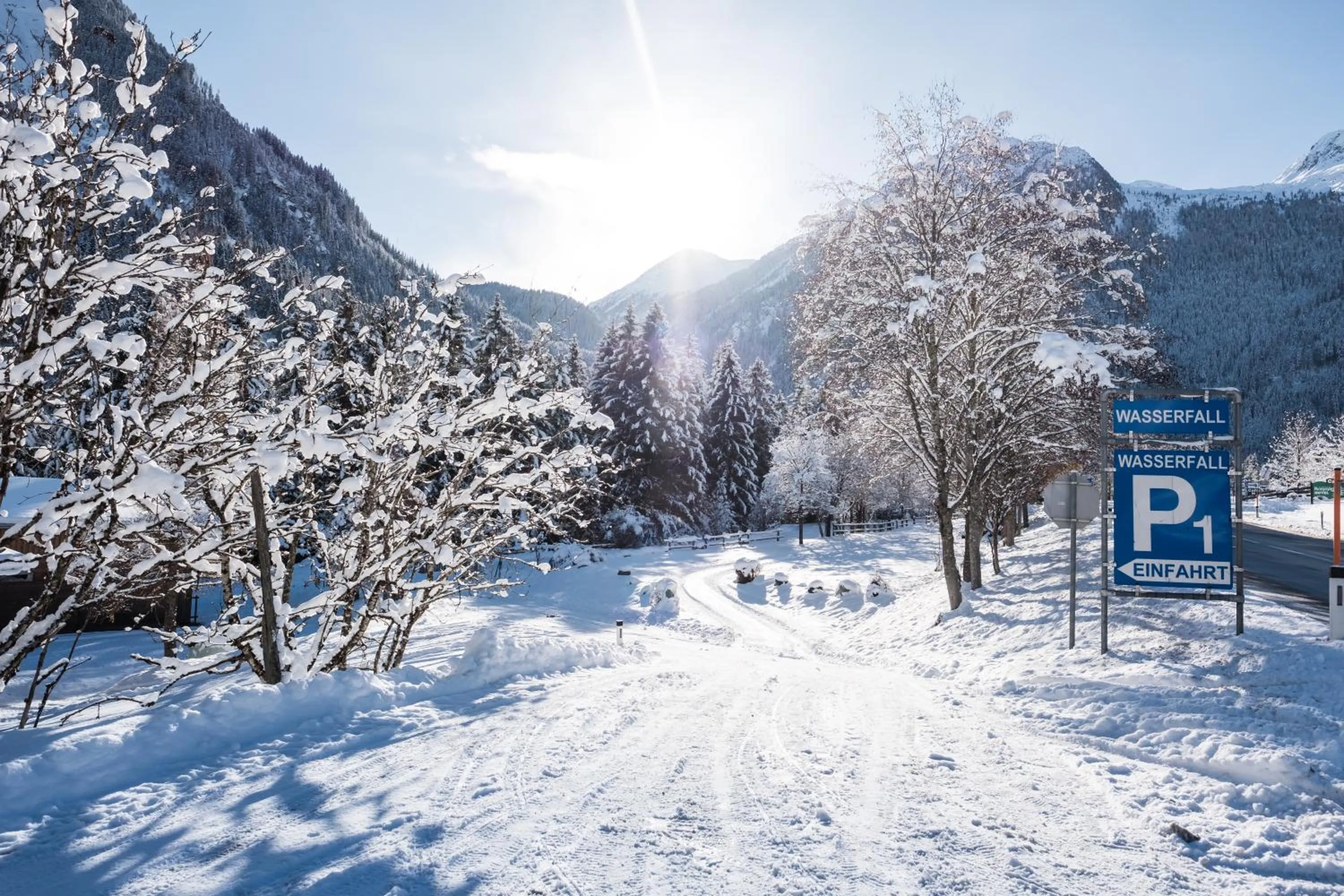 Natural landscape in Hotel Krimmlerfälle