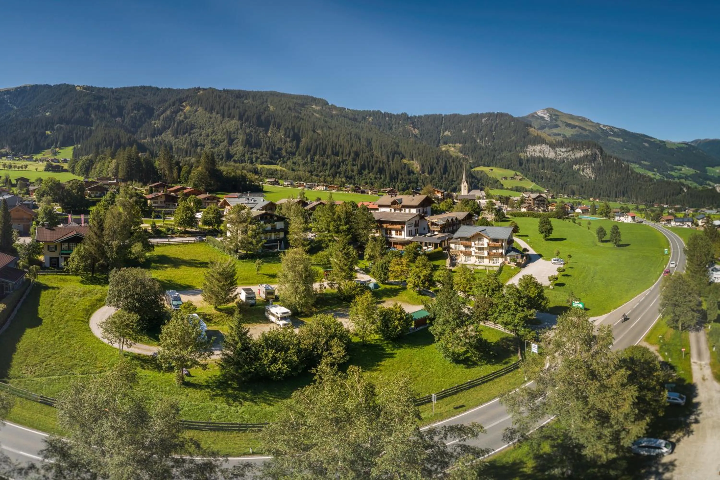Bird's eye view in Hotel Krimmlerfälle