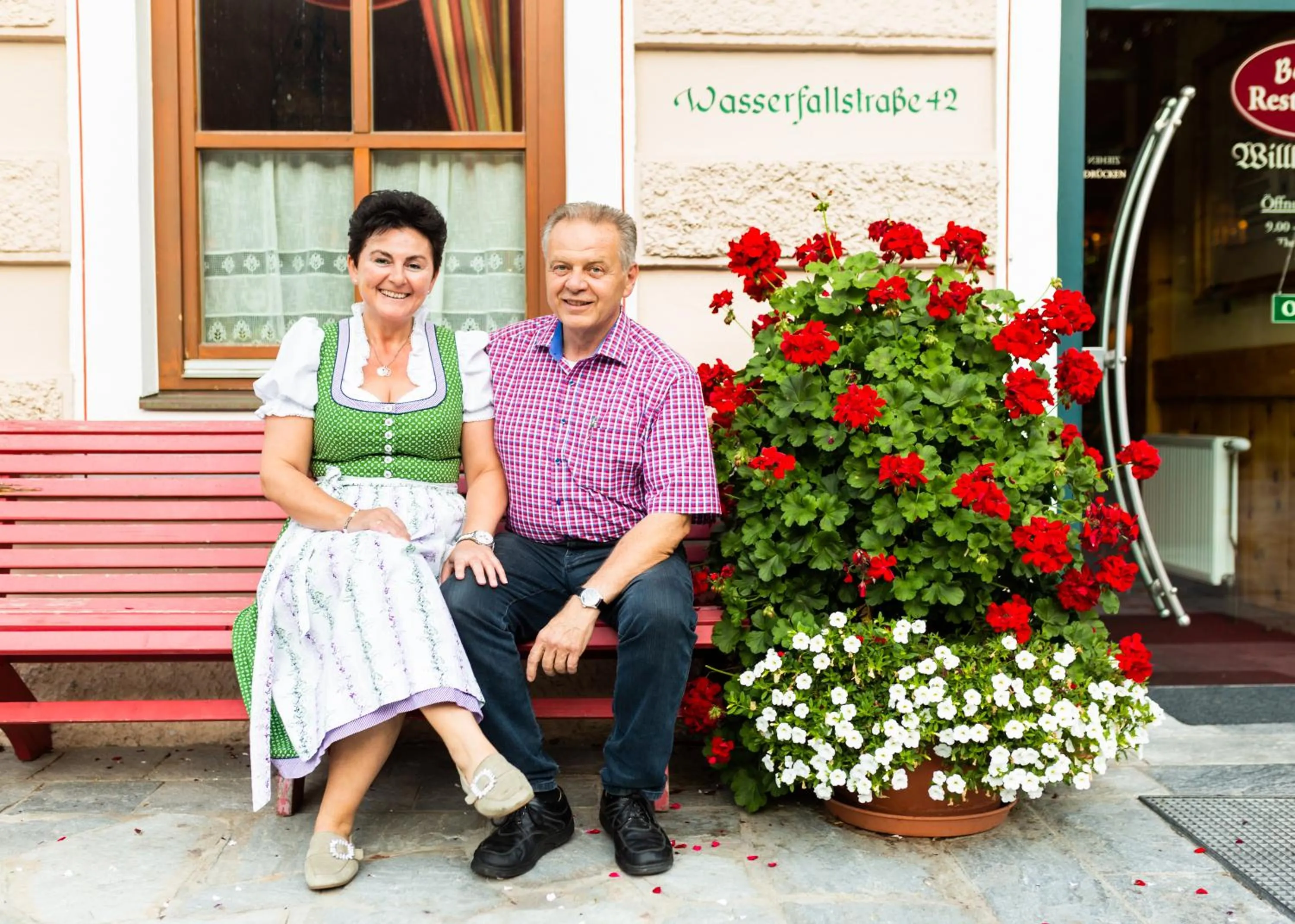 Family in Hotel Krimmlerfälle