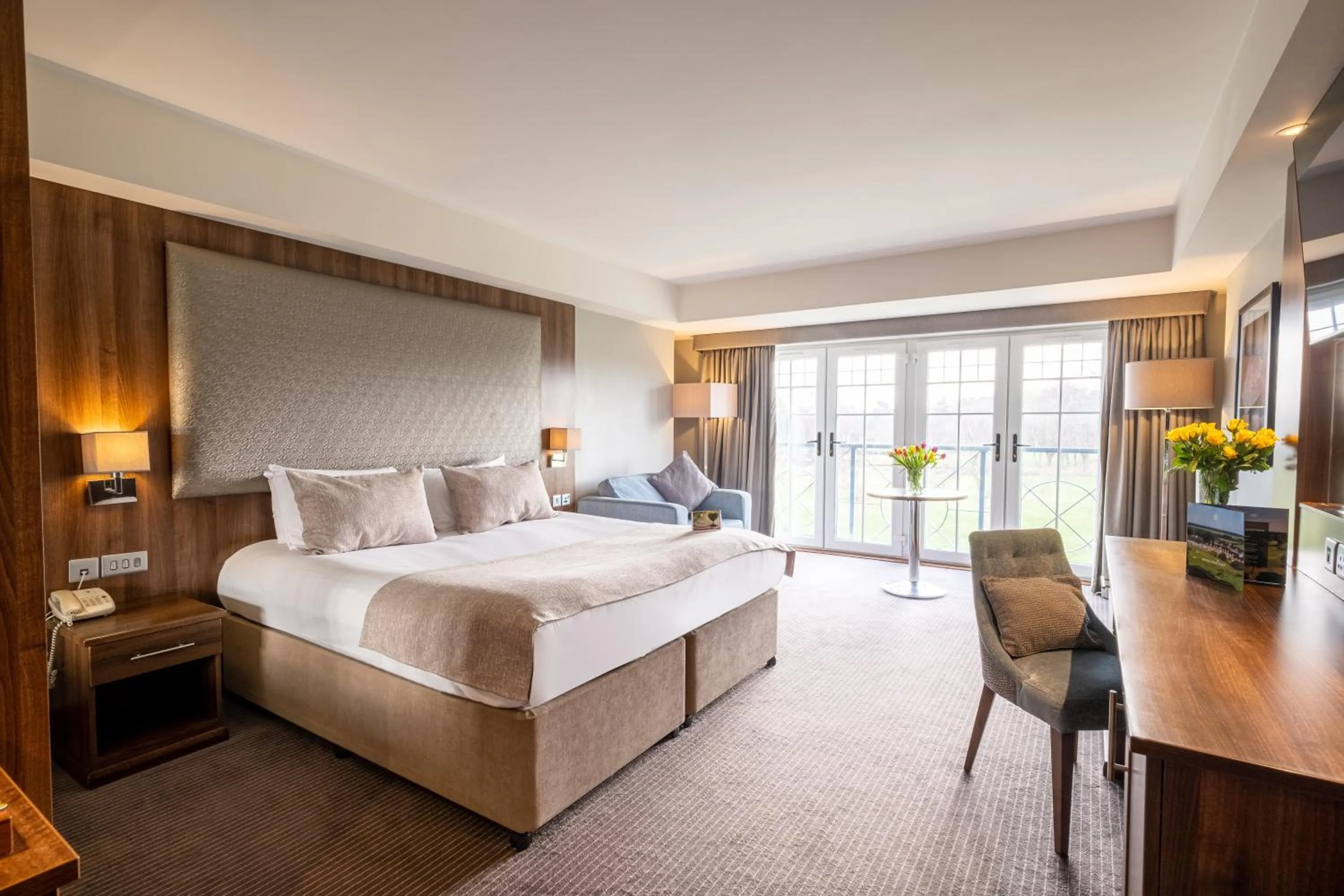 Bedroom, Bed in Formby Hall Golf Resort & Spa