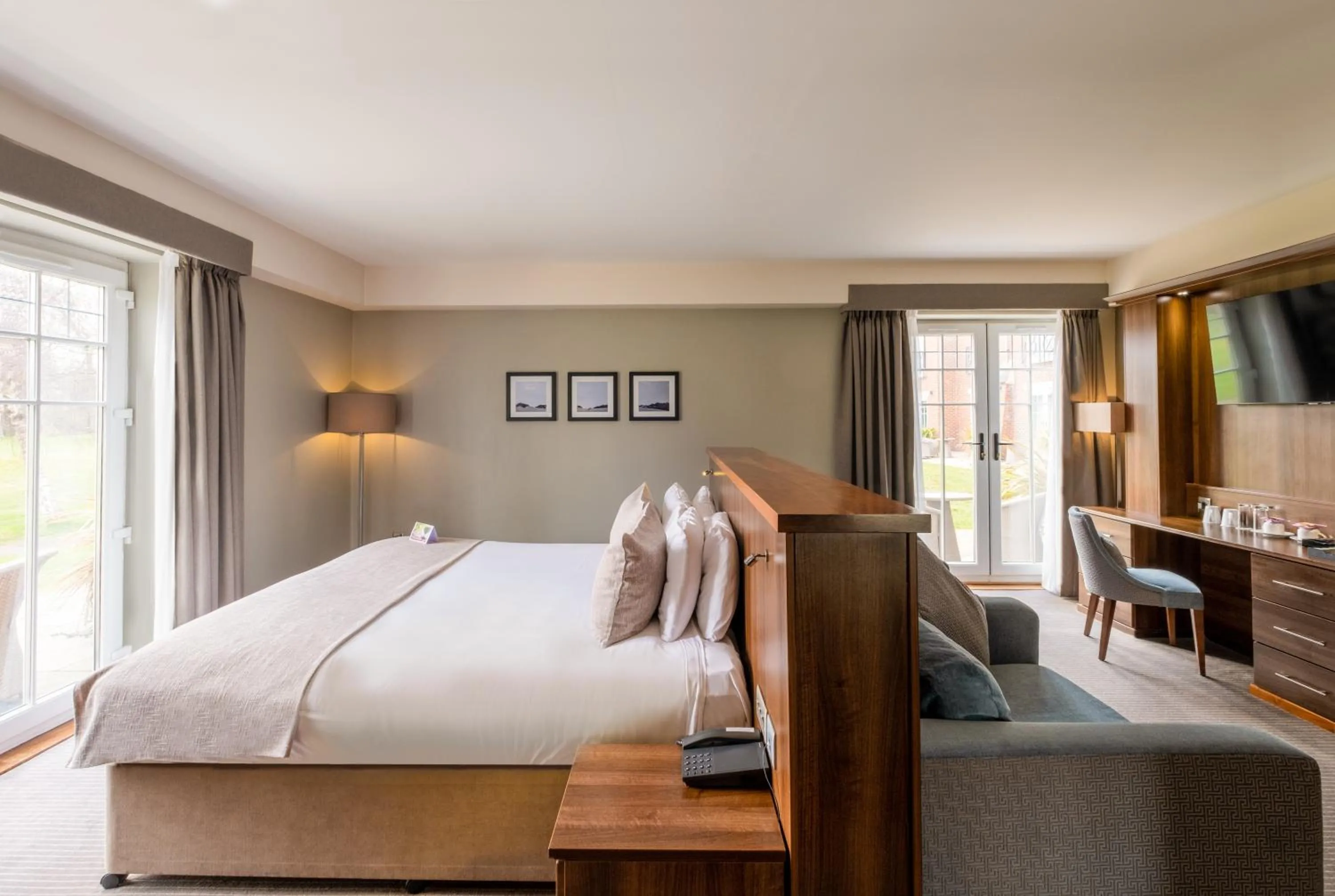 Bedroom, Bed in Formby Hall Golf Resort & Spa