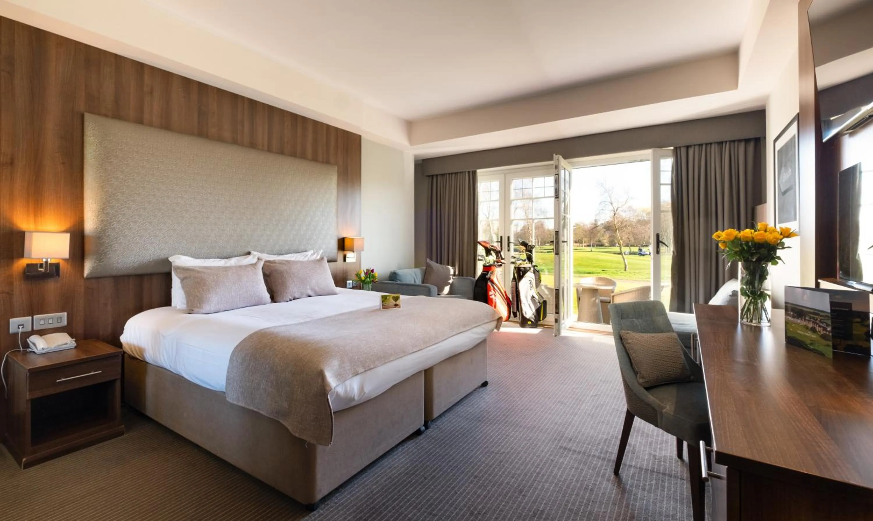 Bedroom, Bed in Formby Hall Golf Resort & Spa